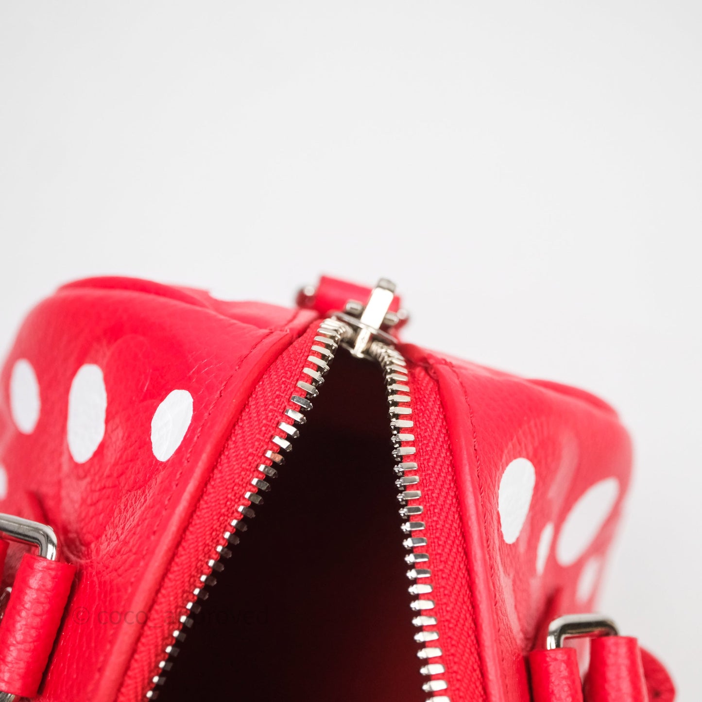 Louis Vuitton x Yayoi Kusama Speedy Bandoulière 20 Red