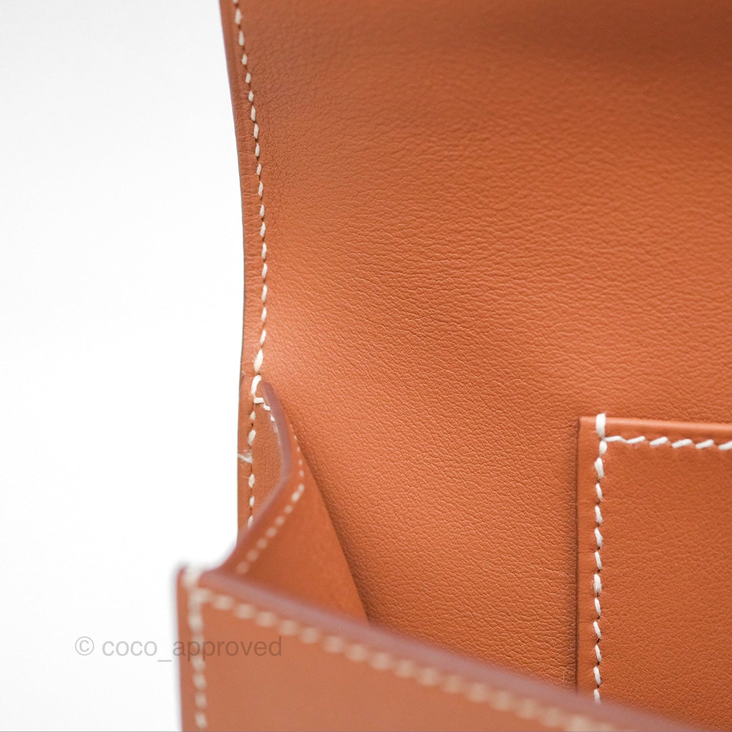 Hermès Birkin Shadow Clutch Bag Gold 37 Swift