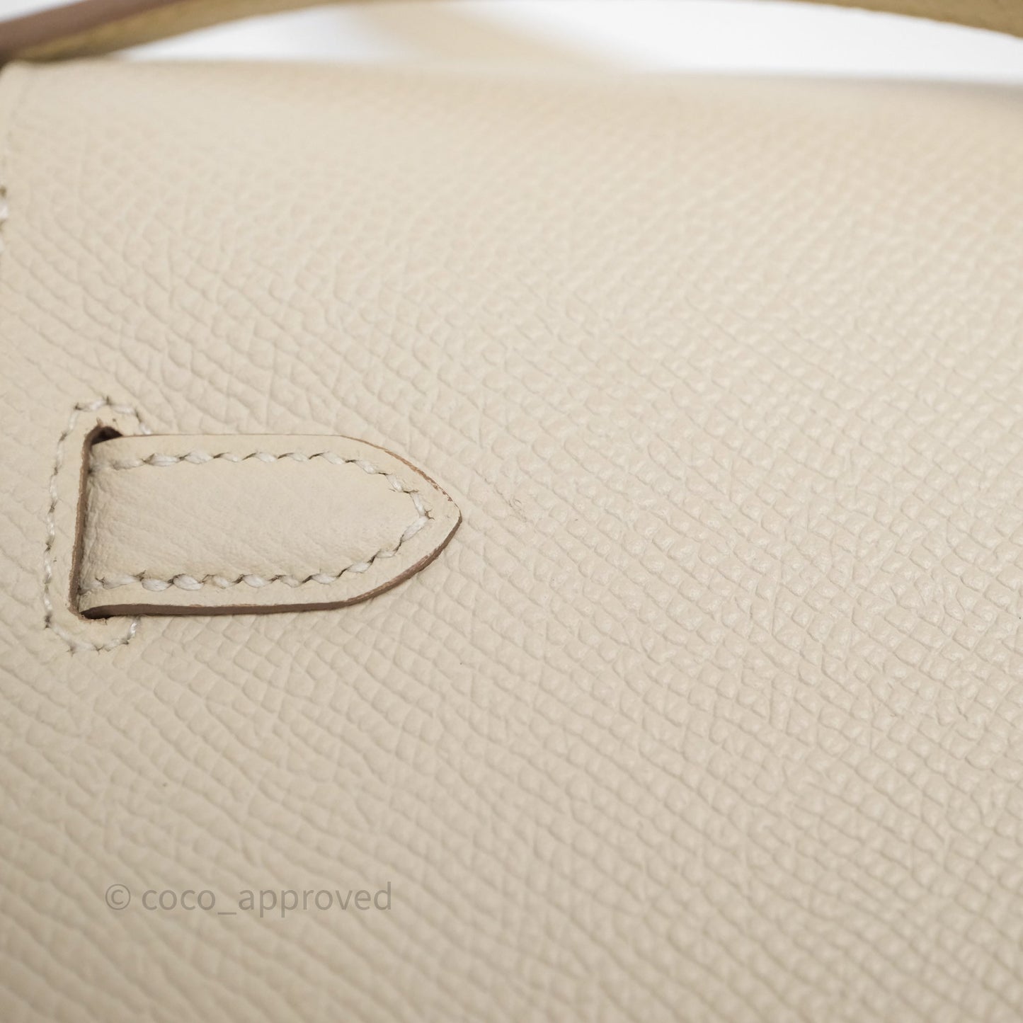 Hermès Kelly To Go Wallet Craie 10 Epsom Gold Hardware
