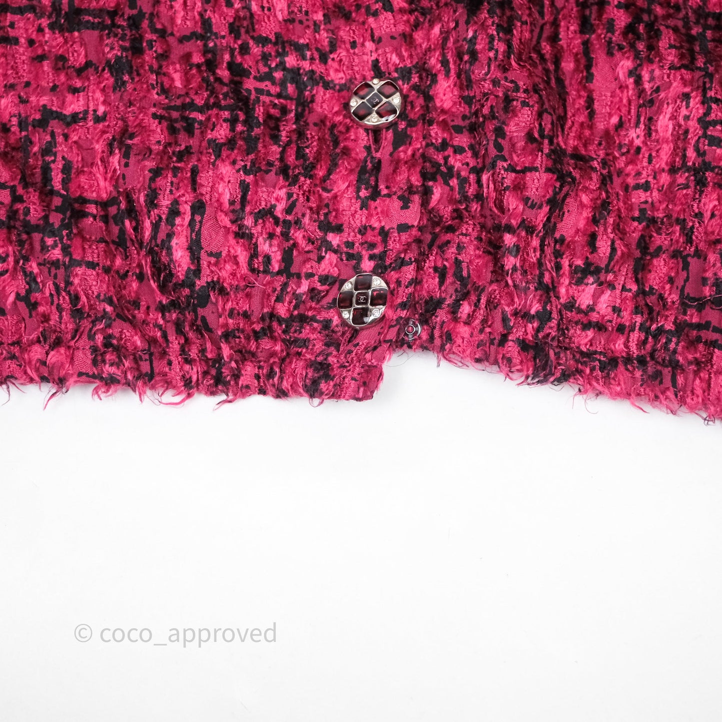 Chanel Bow Shirt Top Purple Size 36