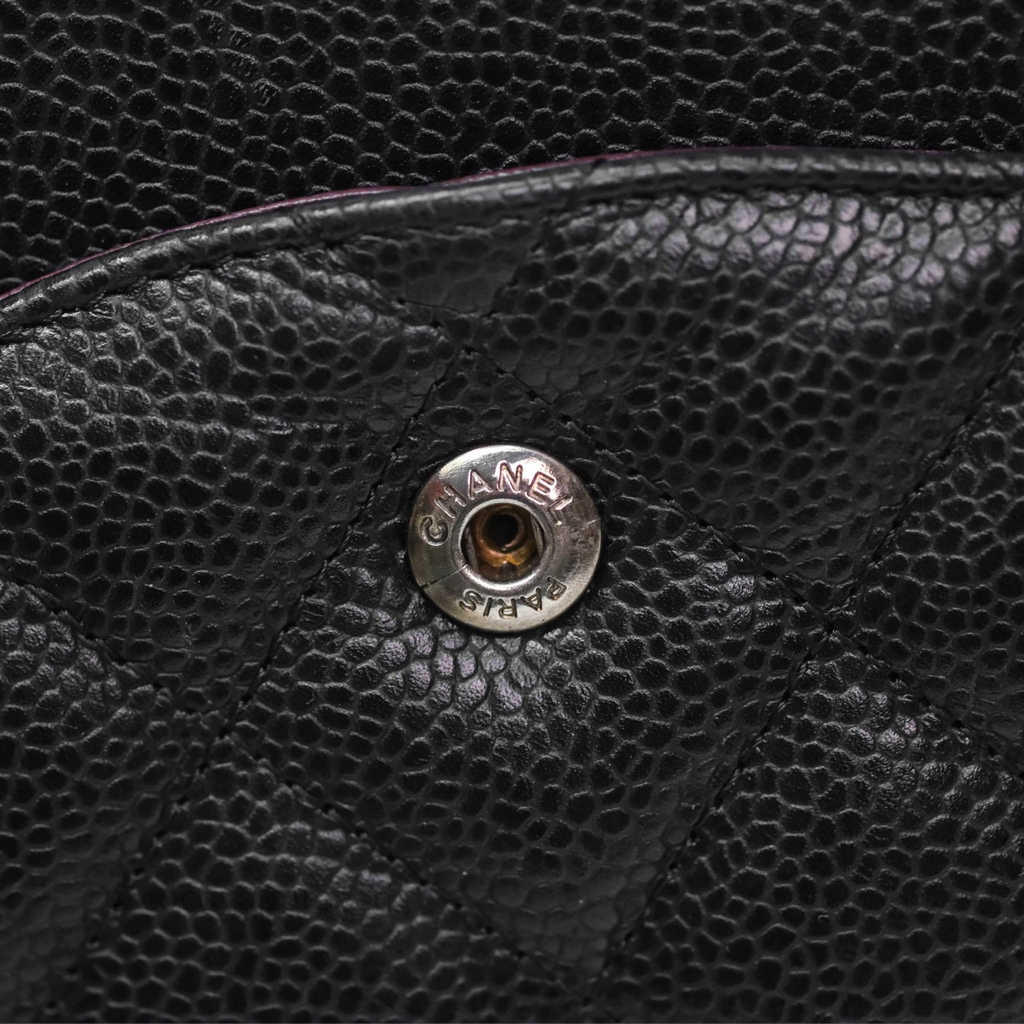 Chanel Jumbo Double Flap Black Caviar Silver Hardware⁣⁣