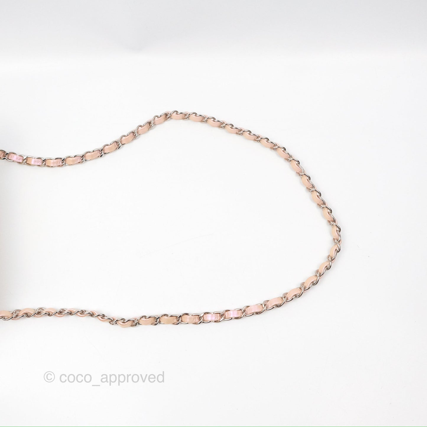 Chanel Mini Square Quilted Iridescent Pink Silver Hardware