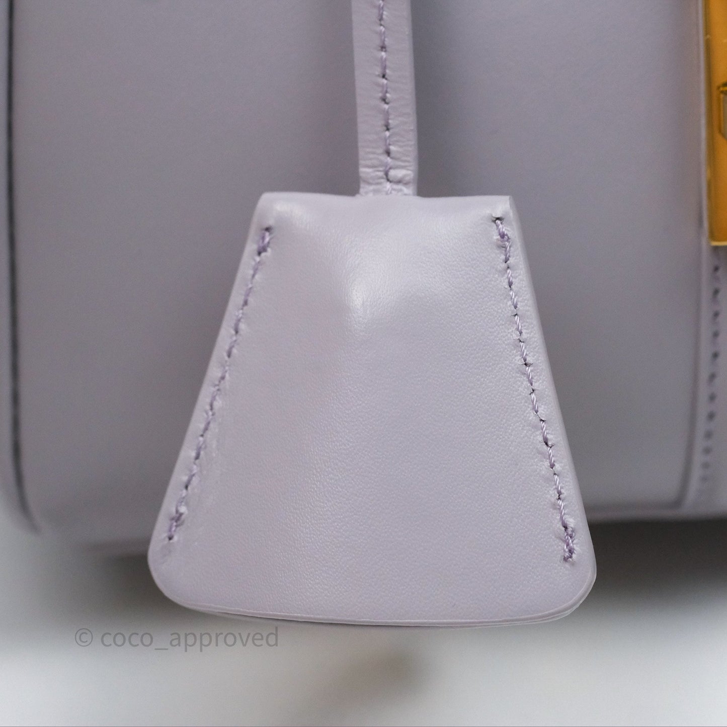 Celine Mini 16 Bag in Satinated Calfskin Light Lilac
