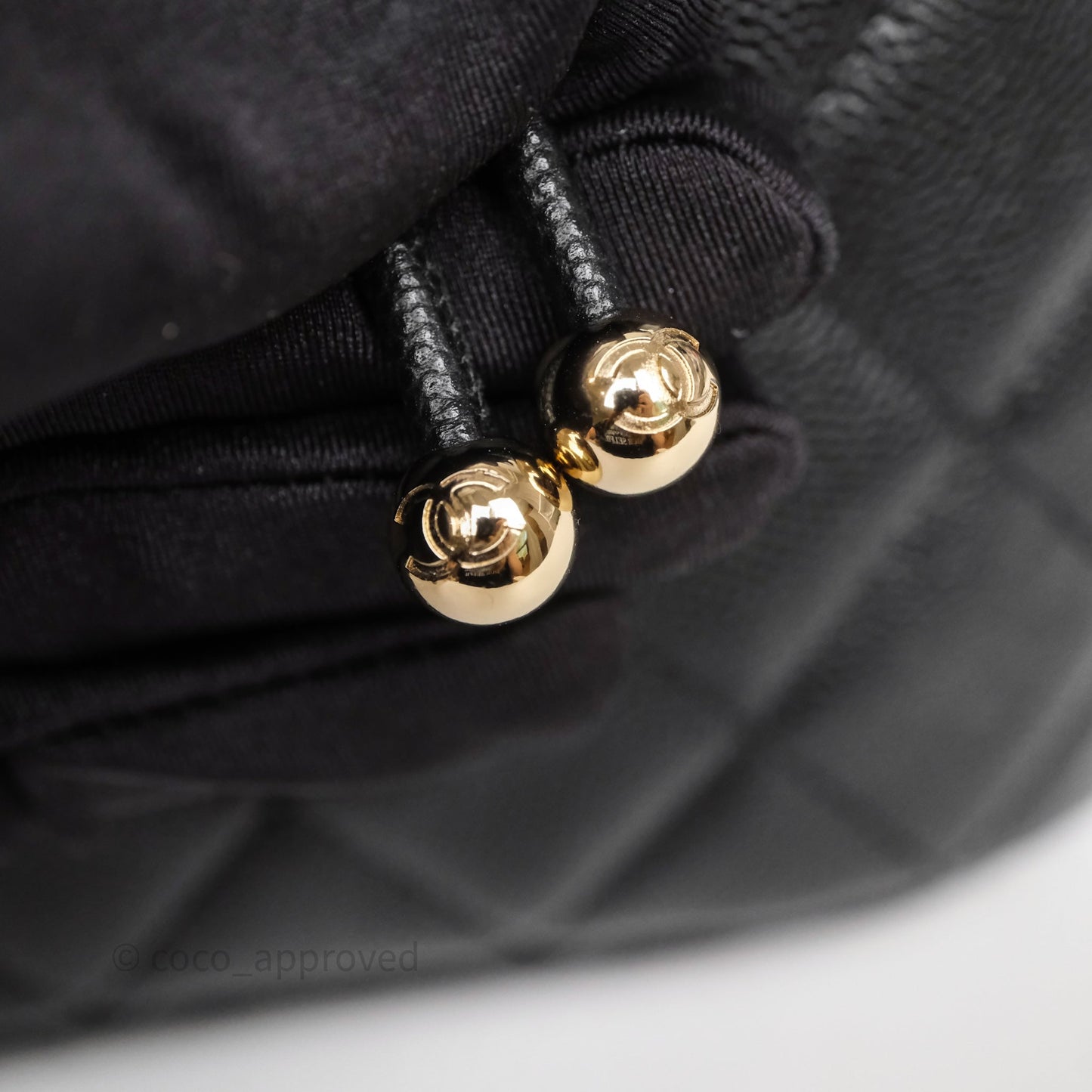 Chanel Urban Spirit Mini Black Caviar Backpack Gold Hardware