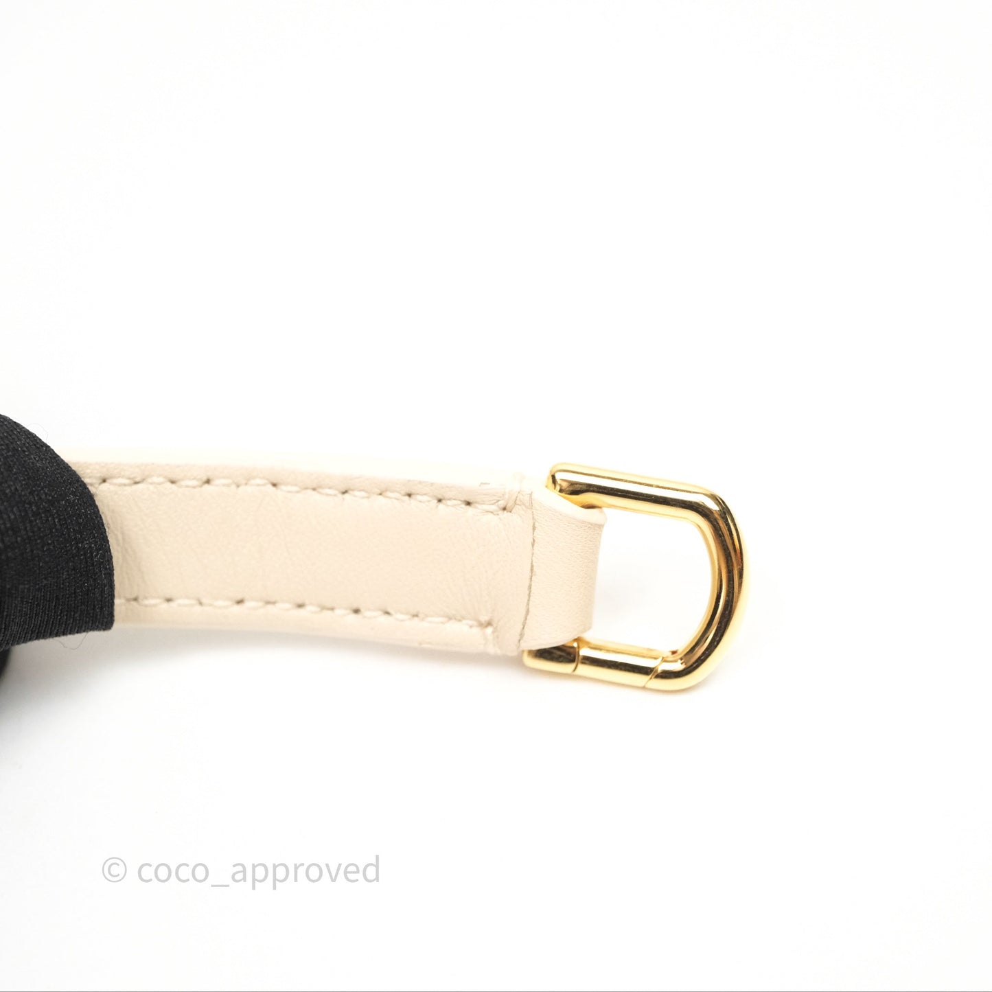 Loro Piana Extra Pocket L19 Beige Cotton-Linen Gold Hardware