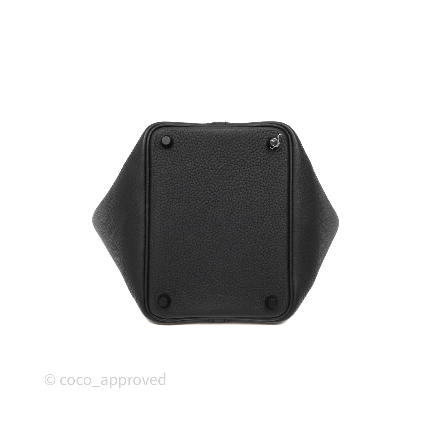 Hermès Picotin 18 Black Noir Clemence So Black Hardware