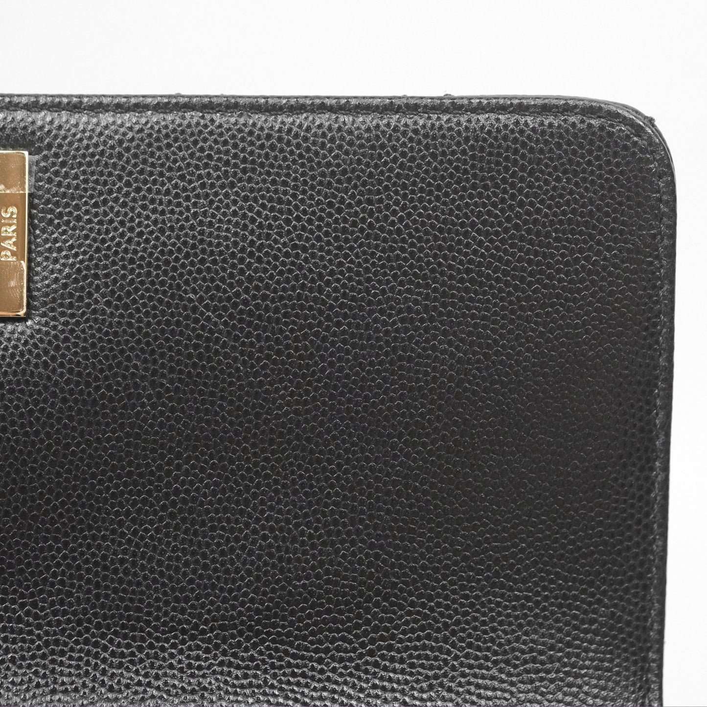 Chanel Small Coco Handle Quilted Black Caviar Gold Hardware