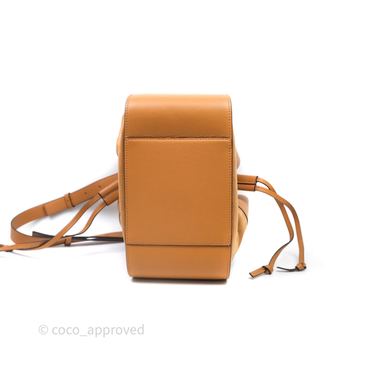 Loewe Small Hammock Drawstring Light Caramel Calfskin
