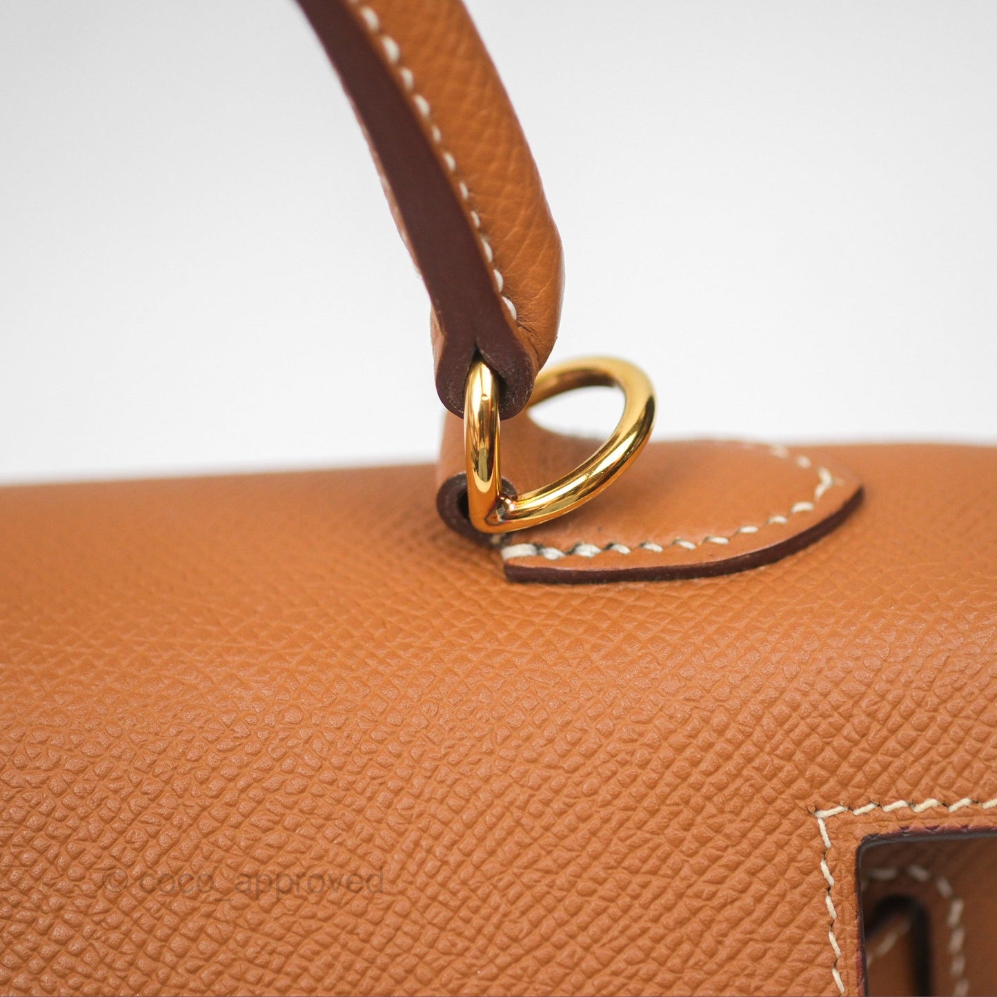 Hermès Kelly 25 Sellier Gold 37 Epsom Gold Hardware