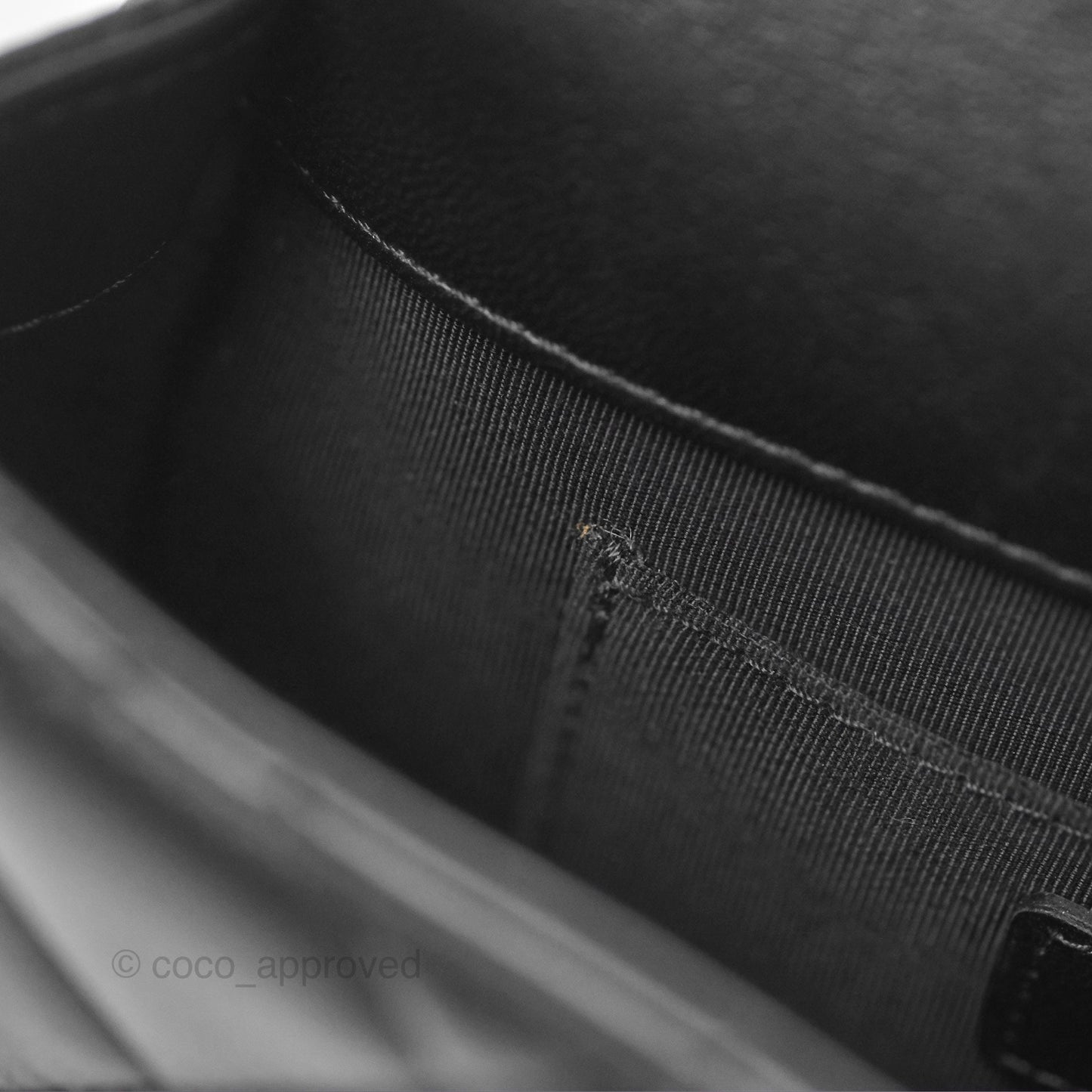 Chanel Small My Precious Flap Black Lambskin Gold Hardware