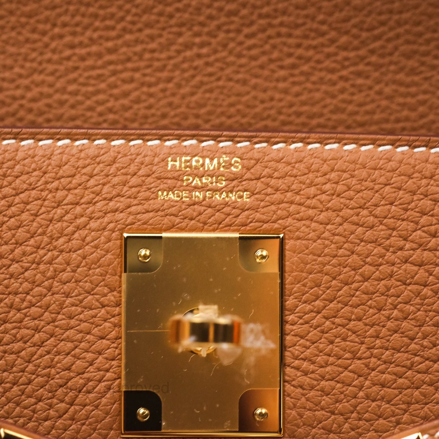 Hermès Kelly 28 Retourne Gold 37 Togo Gold Hardware