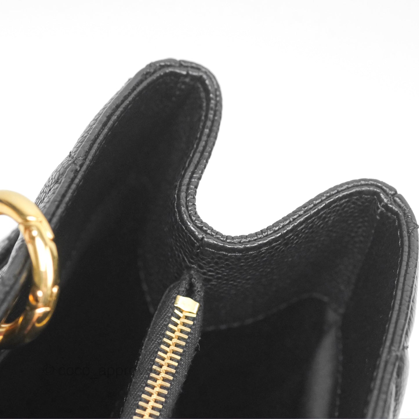 Chanel GST Black Caviar Gold Hardware