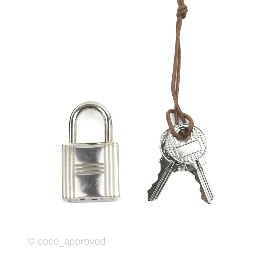Hermès Picotin Lock 18 PM Eclat Alezan 3G/Biscuit 48 Clemence Silver Hardware