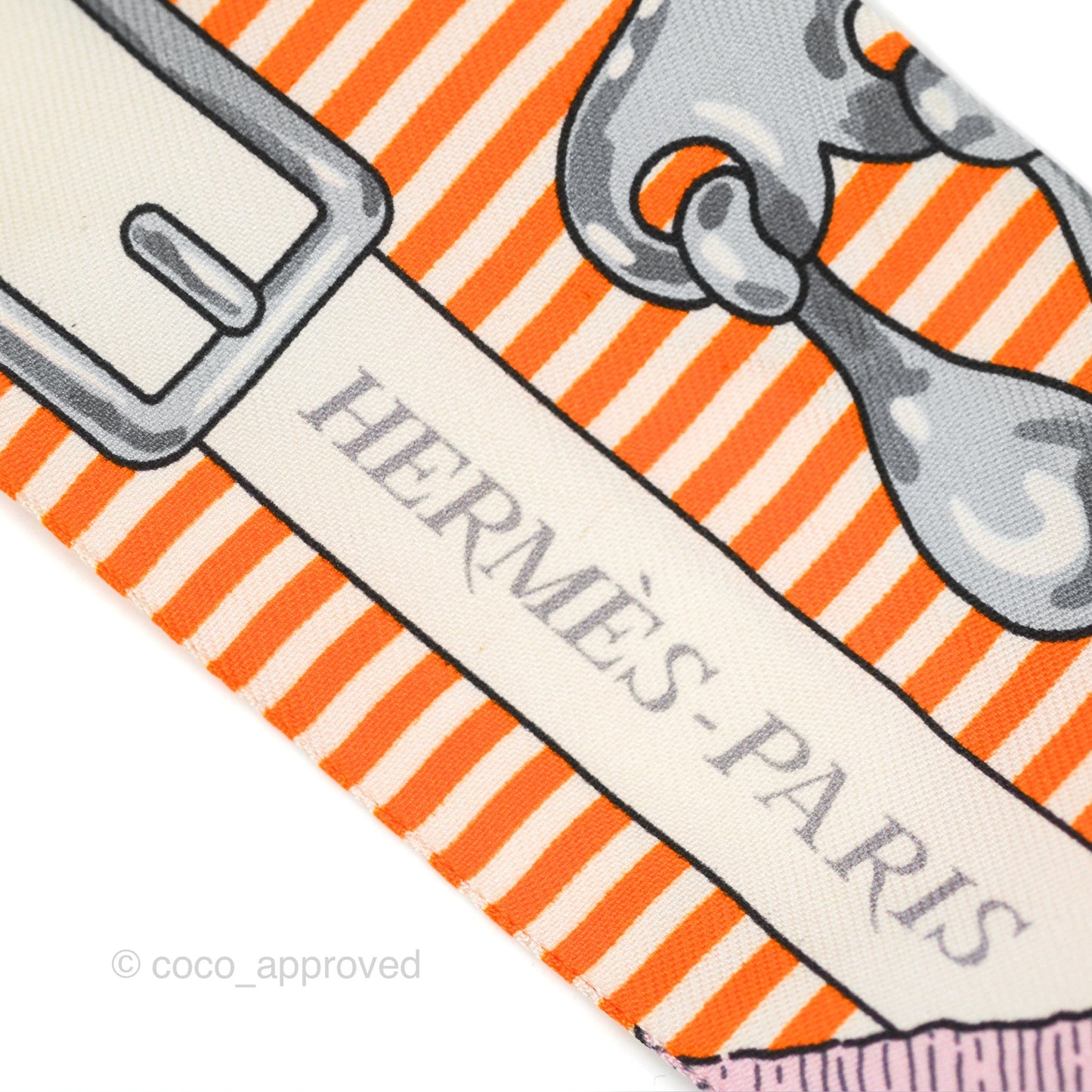 Hermes Mors a Jouets Chemise Silk Twilly