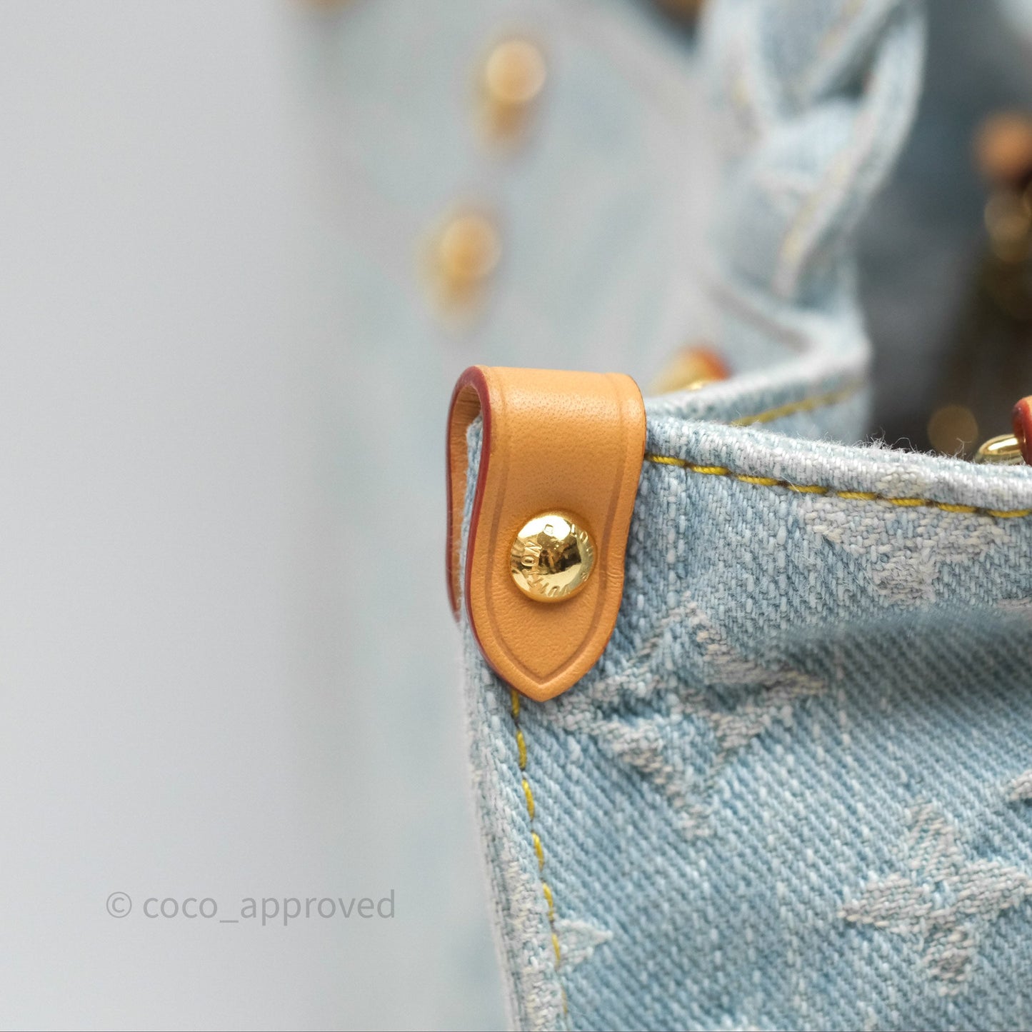 Louis Vuitton Let Go PM Denim