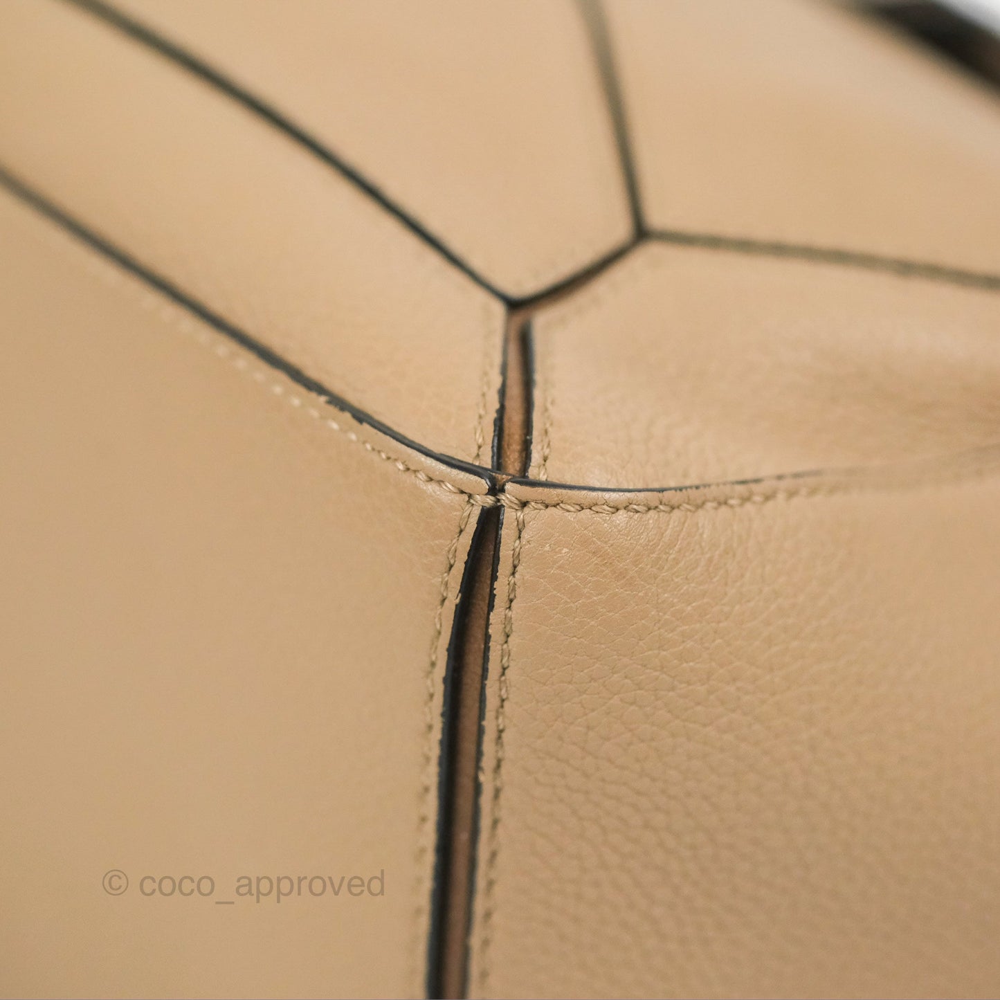Loewe Small Puzzle Bag Sand Grained Calfskin