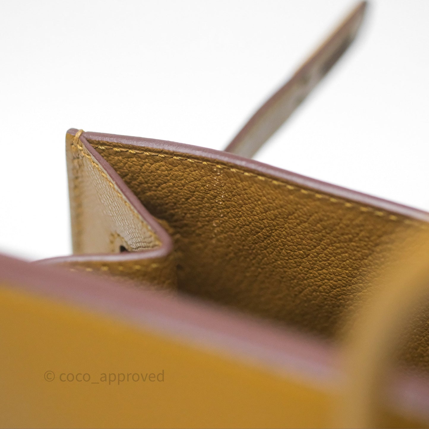 Hermès Birkin 25 Sellier Bronze Dore U8 Madame Gold Hardware