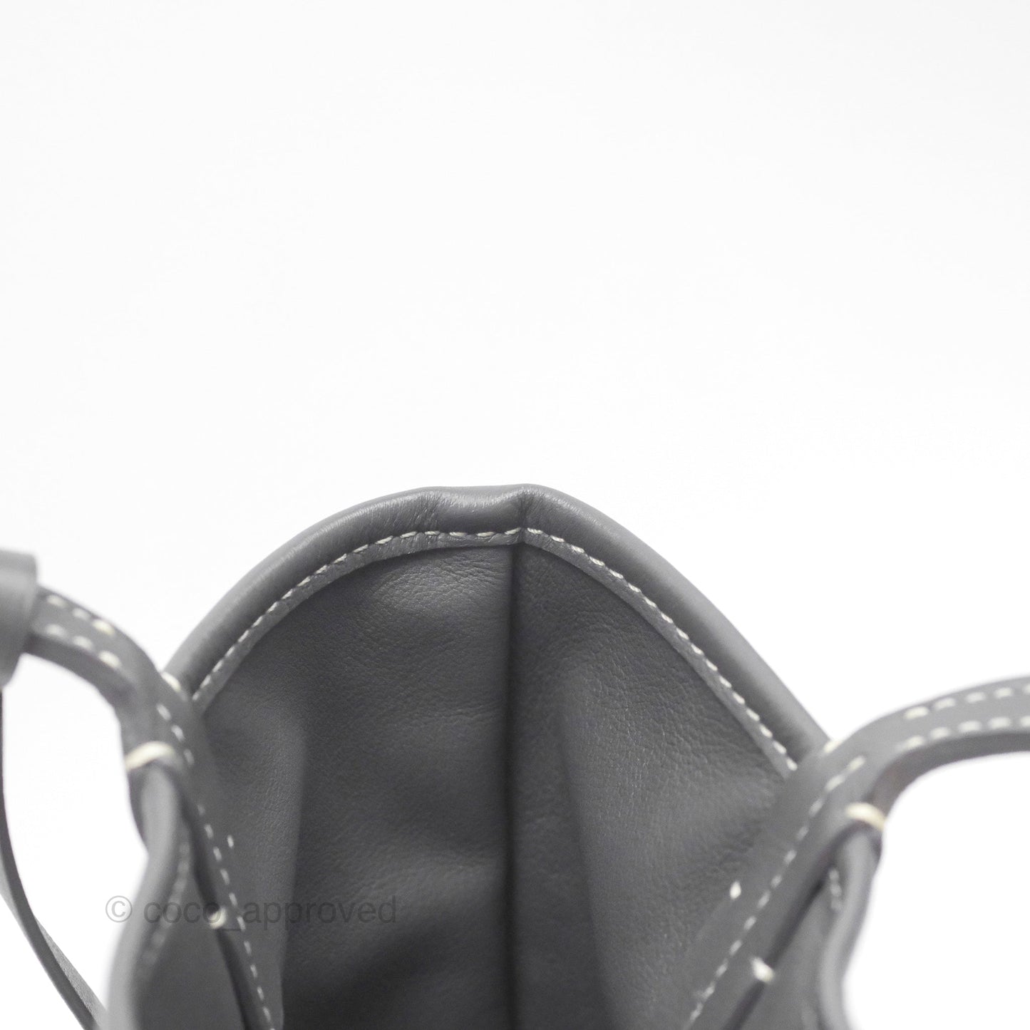 Goyard Anjou Mini Bag Goyardine Canvas Grey