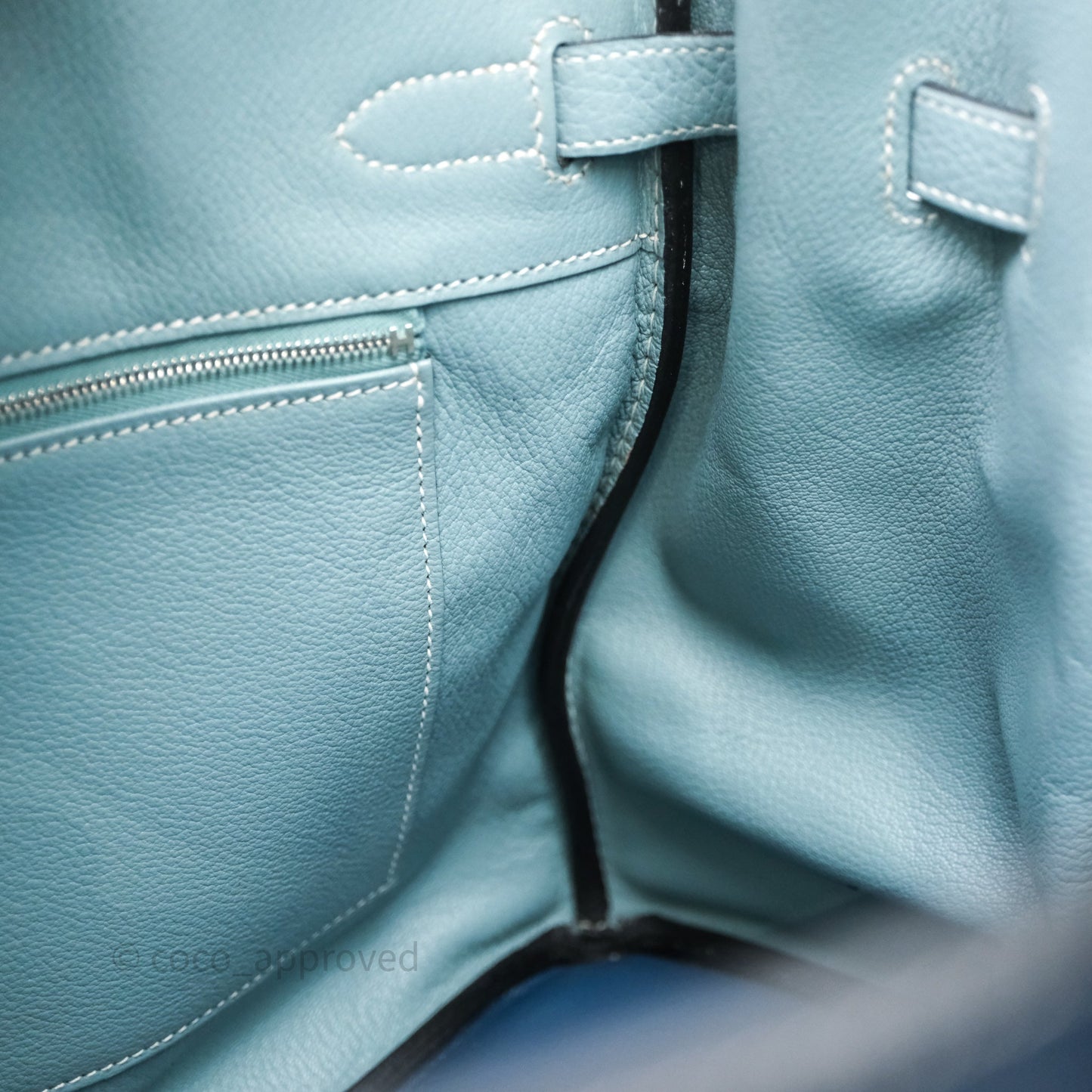 Hermès Birkin 35 Bleu de Prusse 7P Togo Palladium Hardware