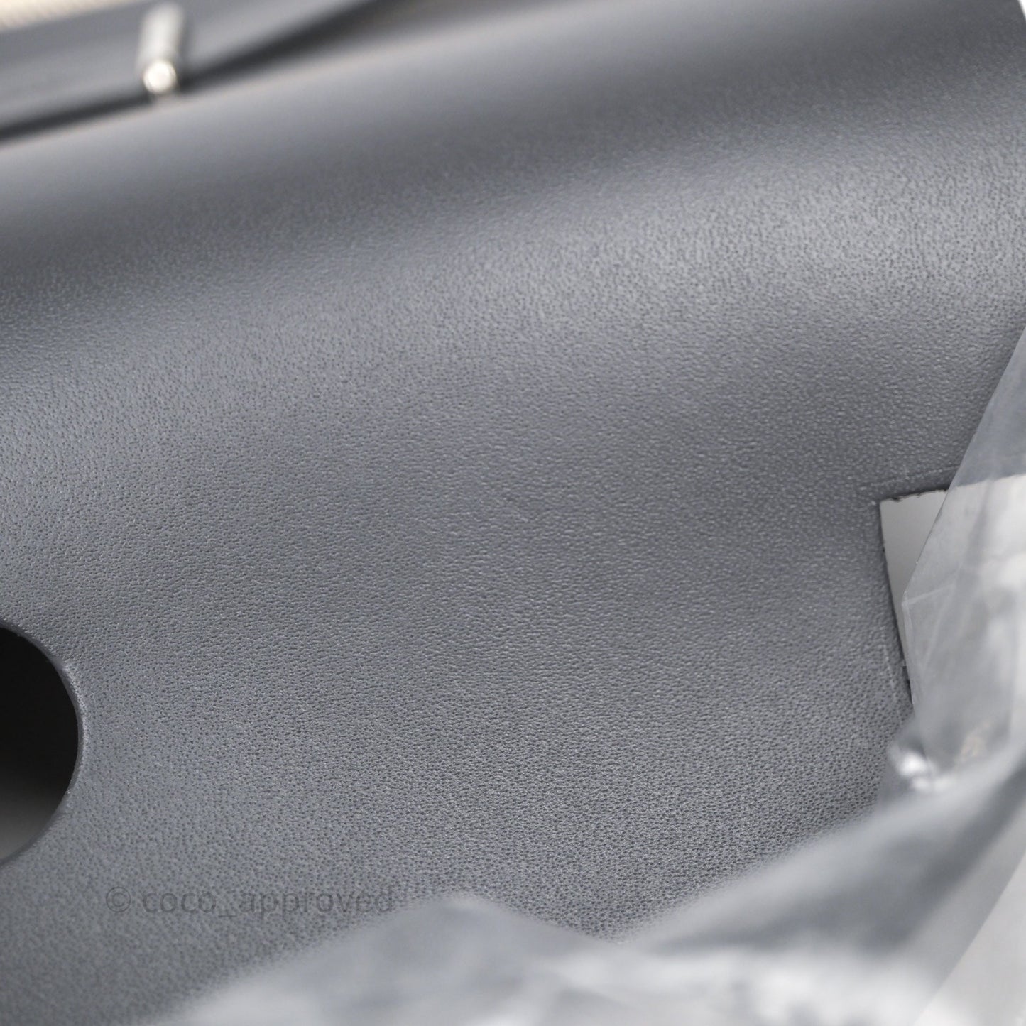 Hermès Zip 20 Mini Herbag Ecru-Bleu Glacier8U/Ardoise85 Canvas Palladium Hardware