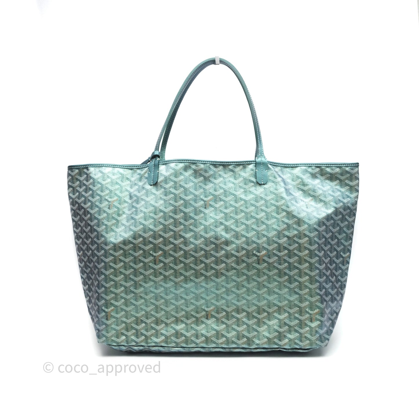 Goyard St. Louis Tote GM Pearly Green