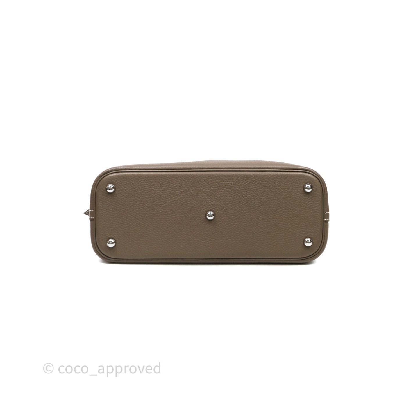 Hermès Bolide 31 Etoupe Evercolor Clemence Palladium Hardware