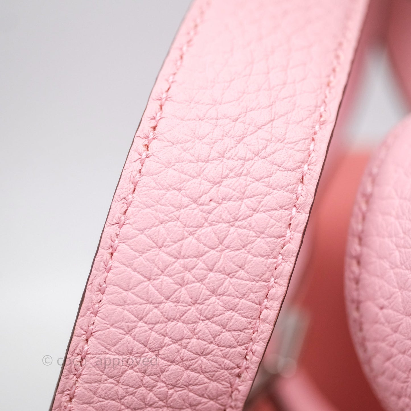 Hermès Picotin 18 Rose Sakura 3Q Clemence Palladium Hardware
