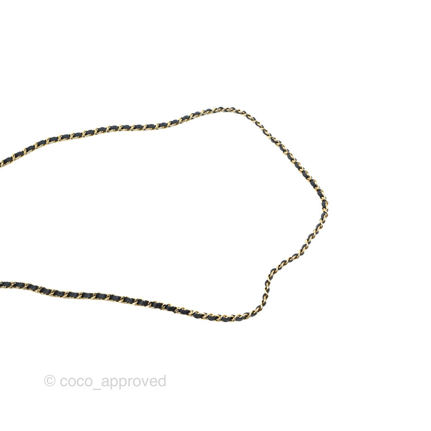 Chanel Vanity with Chain Navy Caviar Gold Hardware
