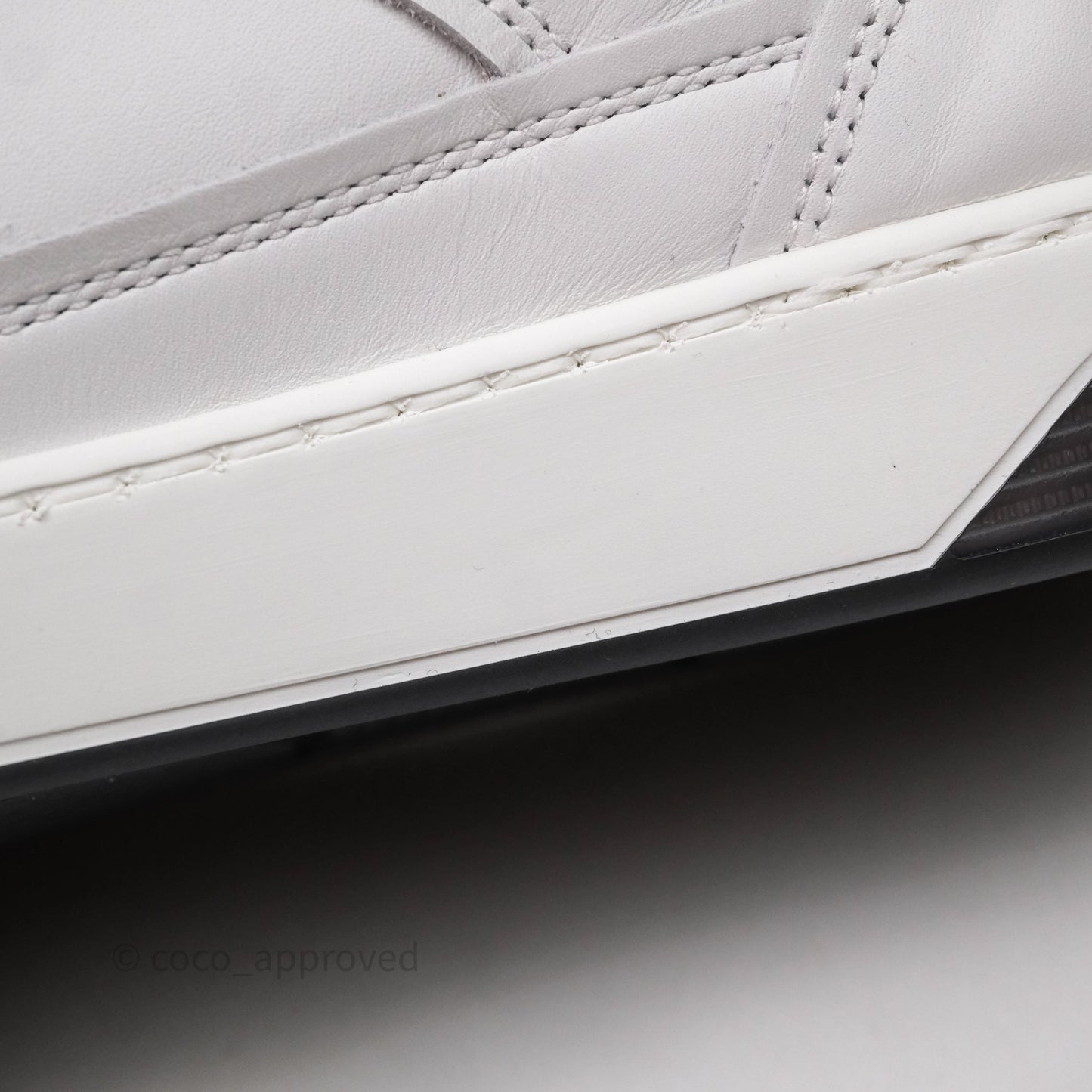 Chanel Logo Sneakers White Size 39