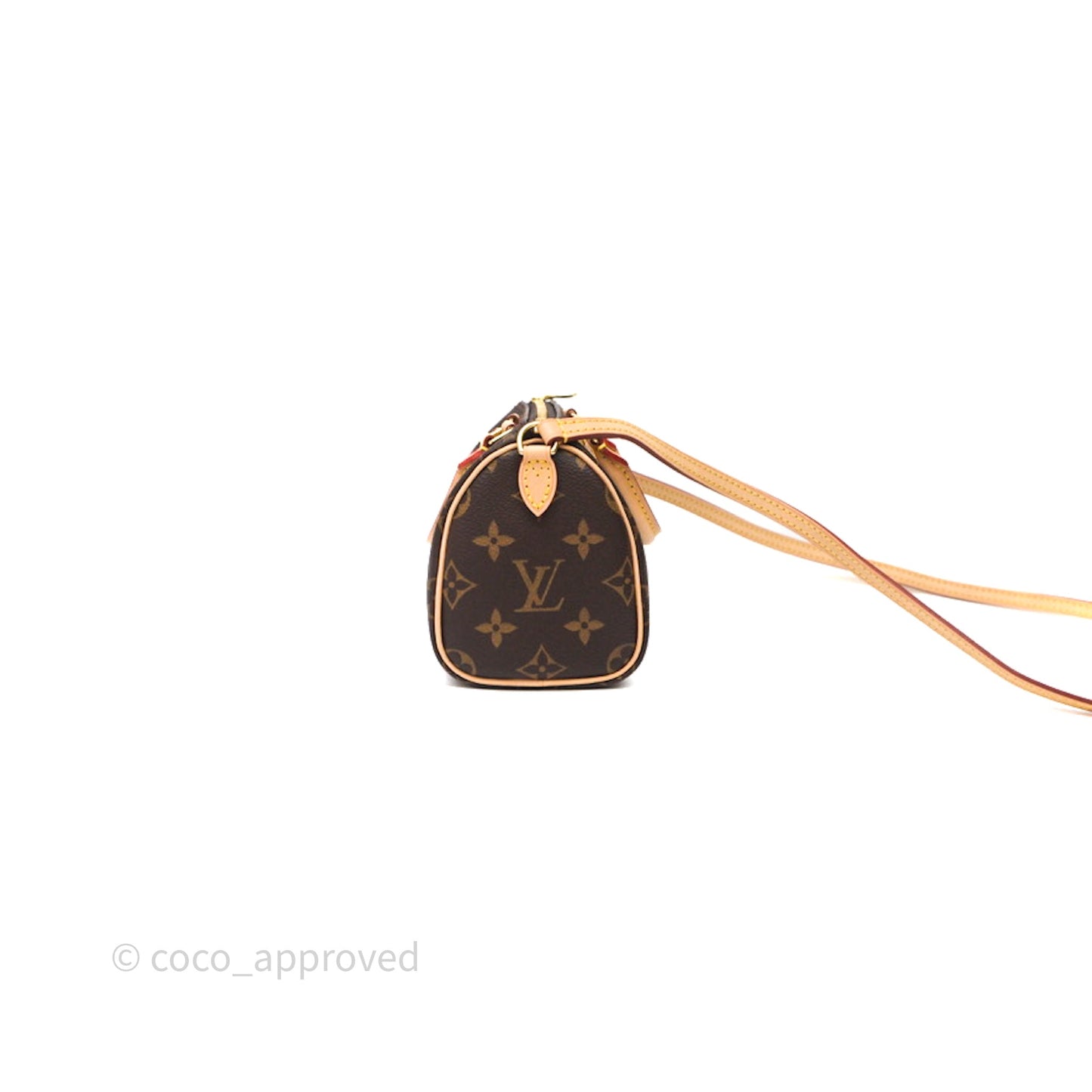 Louis Vuitton Nano Speedy Monogram Canvas