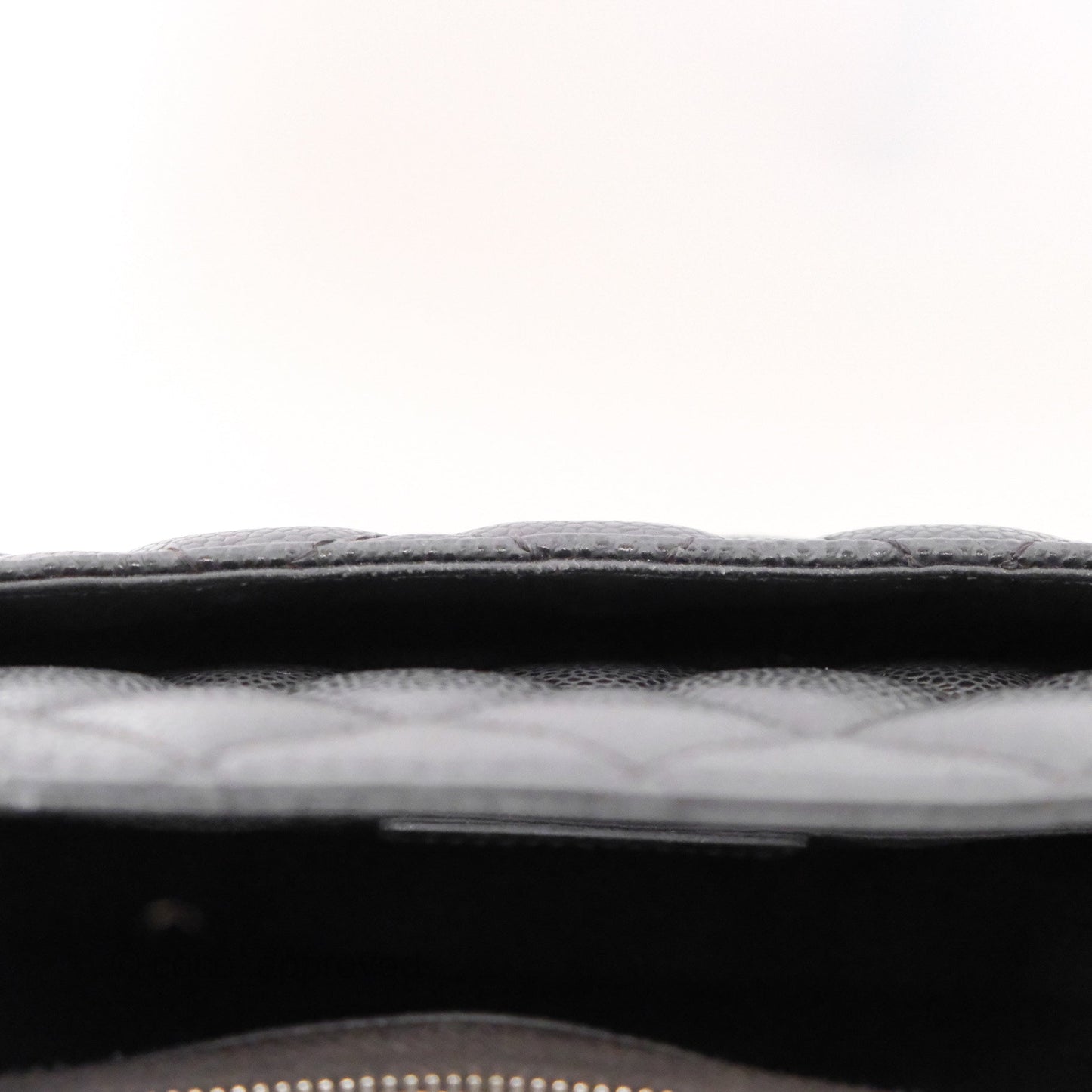 Chanel GST Black Caviar Silver Hardware