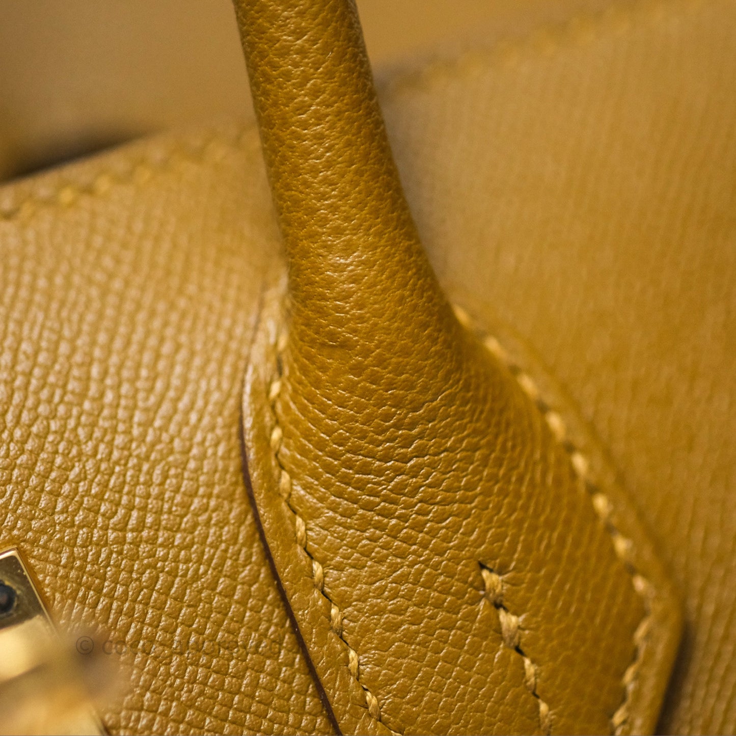 Hermès Birkin 25 Sellier Bronze Dore U8 Madame Gold Hardware