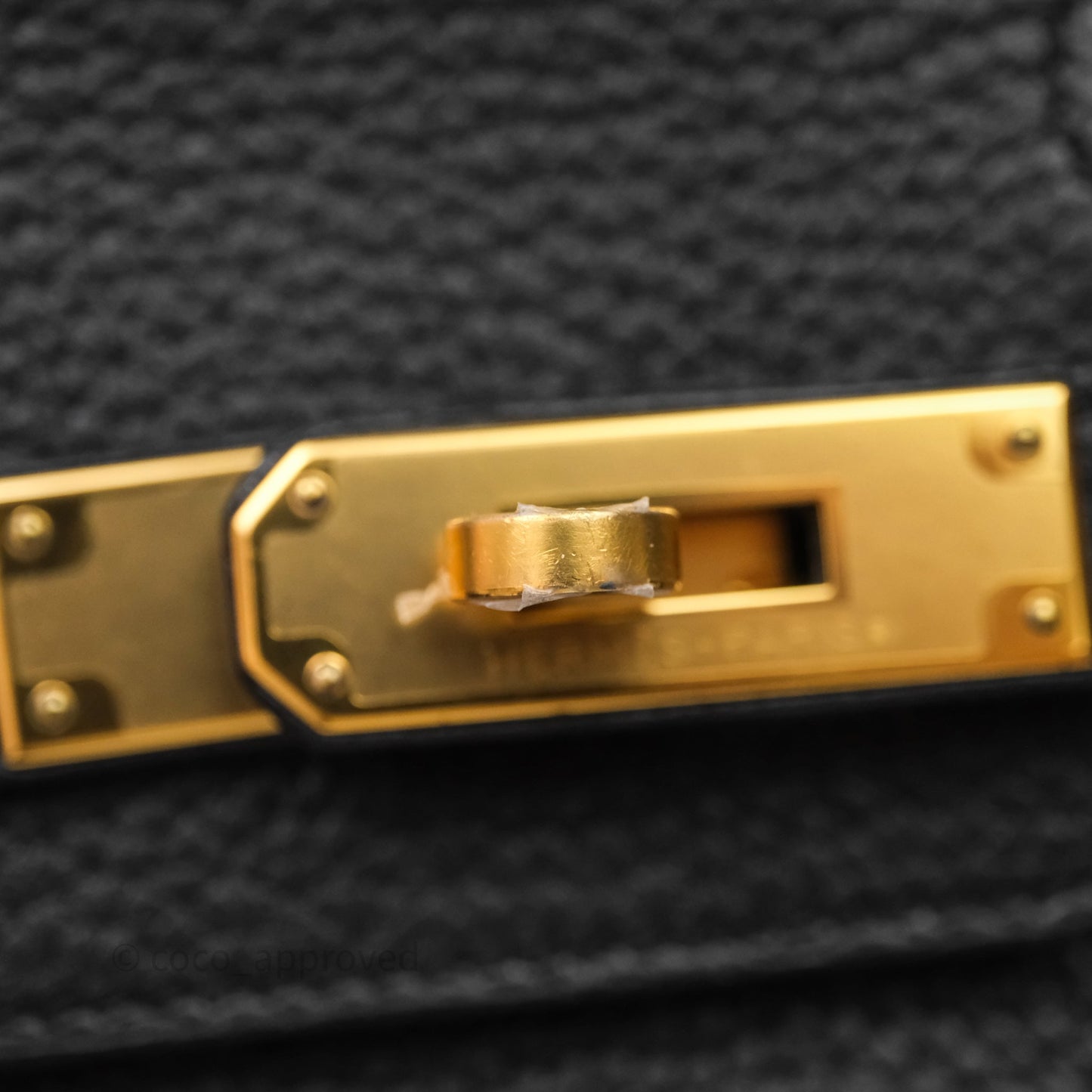 Hermès Birkin 30 Black Noir 89 Clemence Gold Hardware