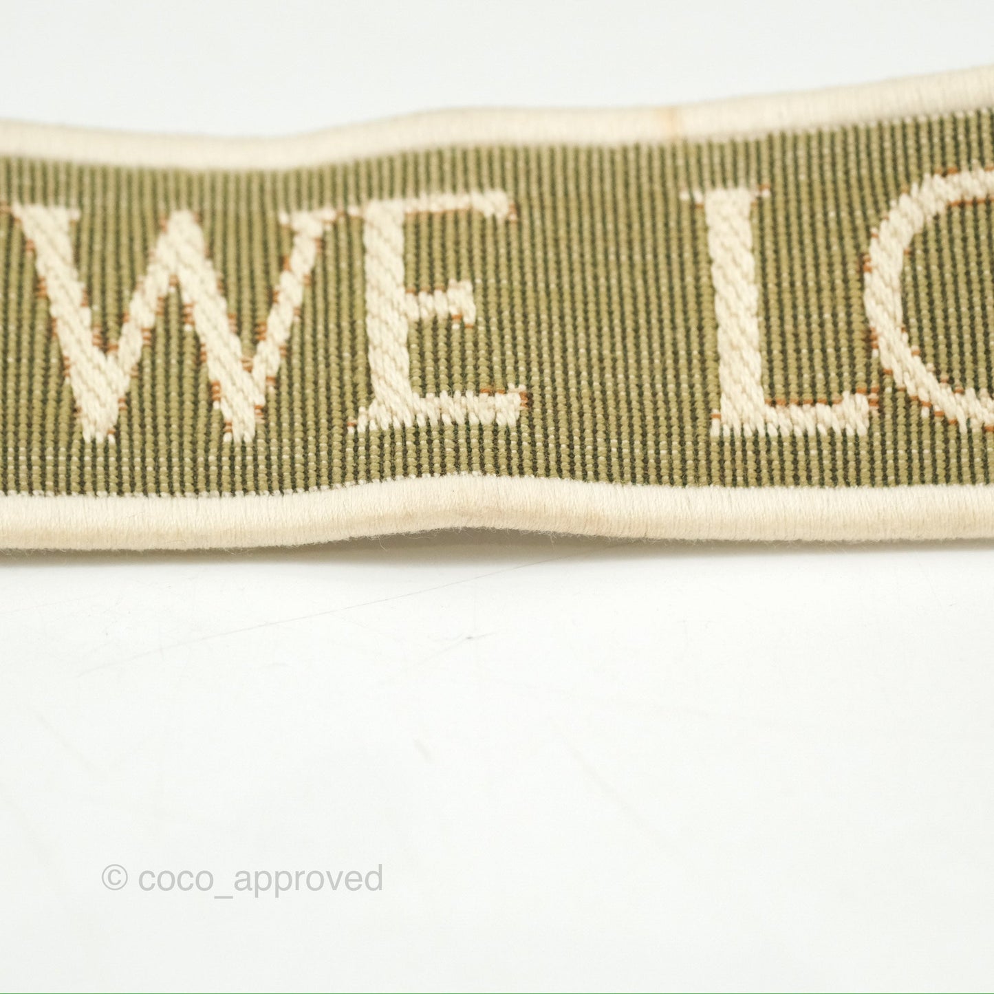 Loewe Mini Gate Dual Bag Soft Calfskin & Jacquard Strap Autumn Green