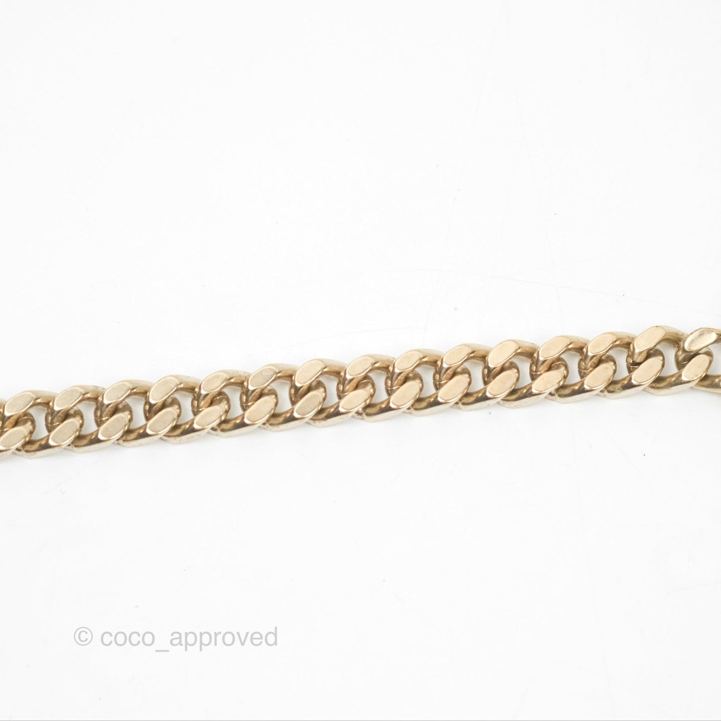 Chanel CC Woven Chain Belt Gold Hardware 17P