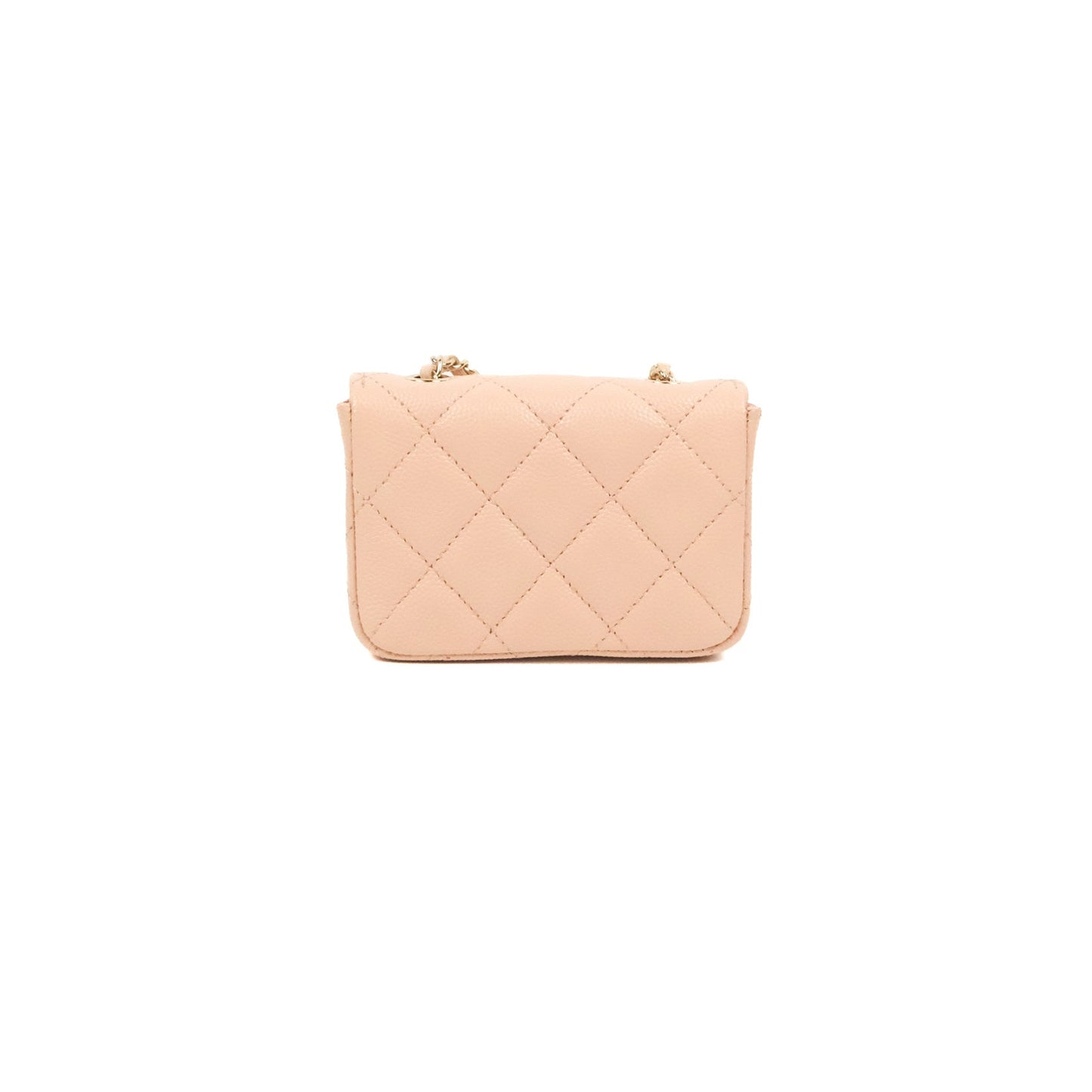 Chanel Classic Quilted Belt Bag Light Pink Caviar Gold Hardware
