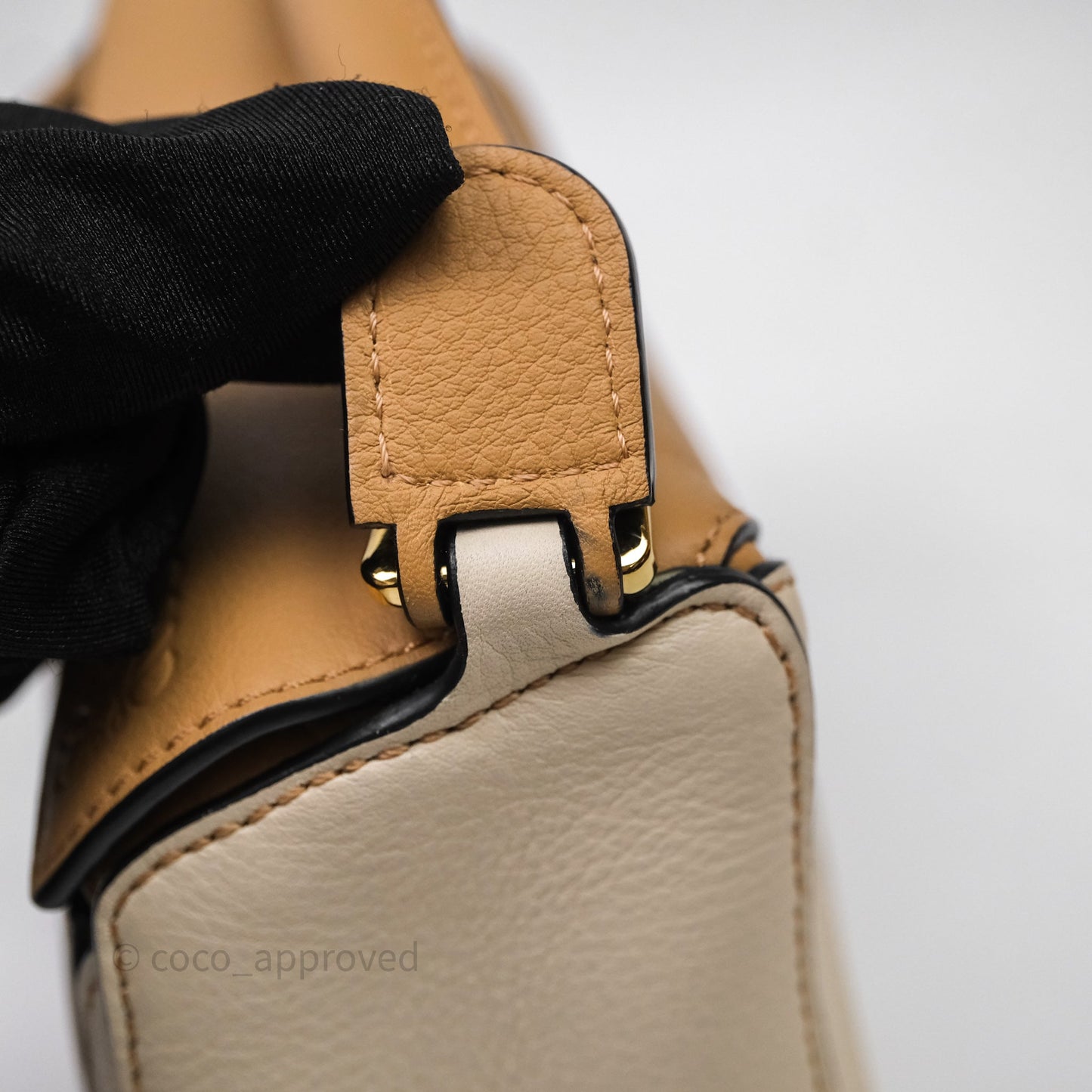 Loewe Mini Puzzle Bag Dune & Warm Desert