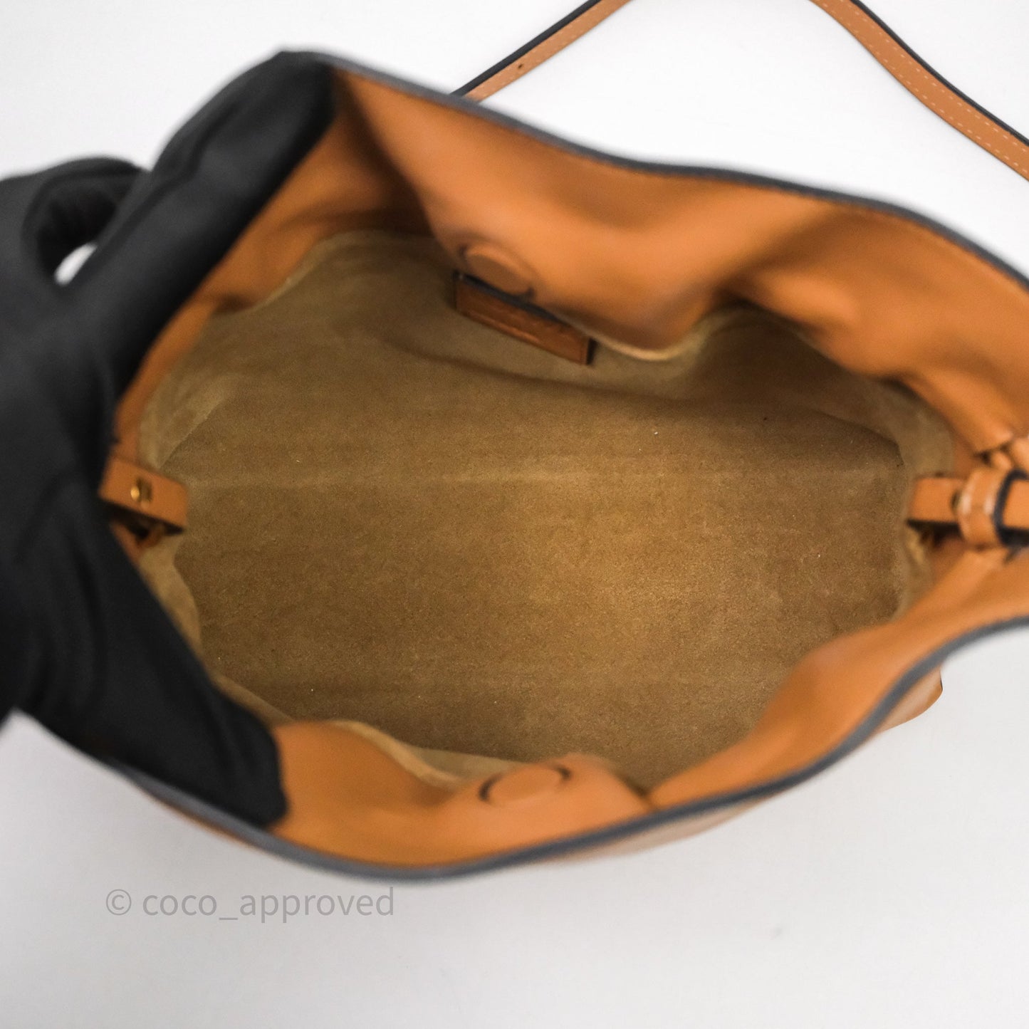 Loewe Flamenco Clutch Mini Bag Gold
