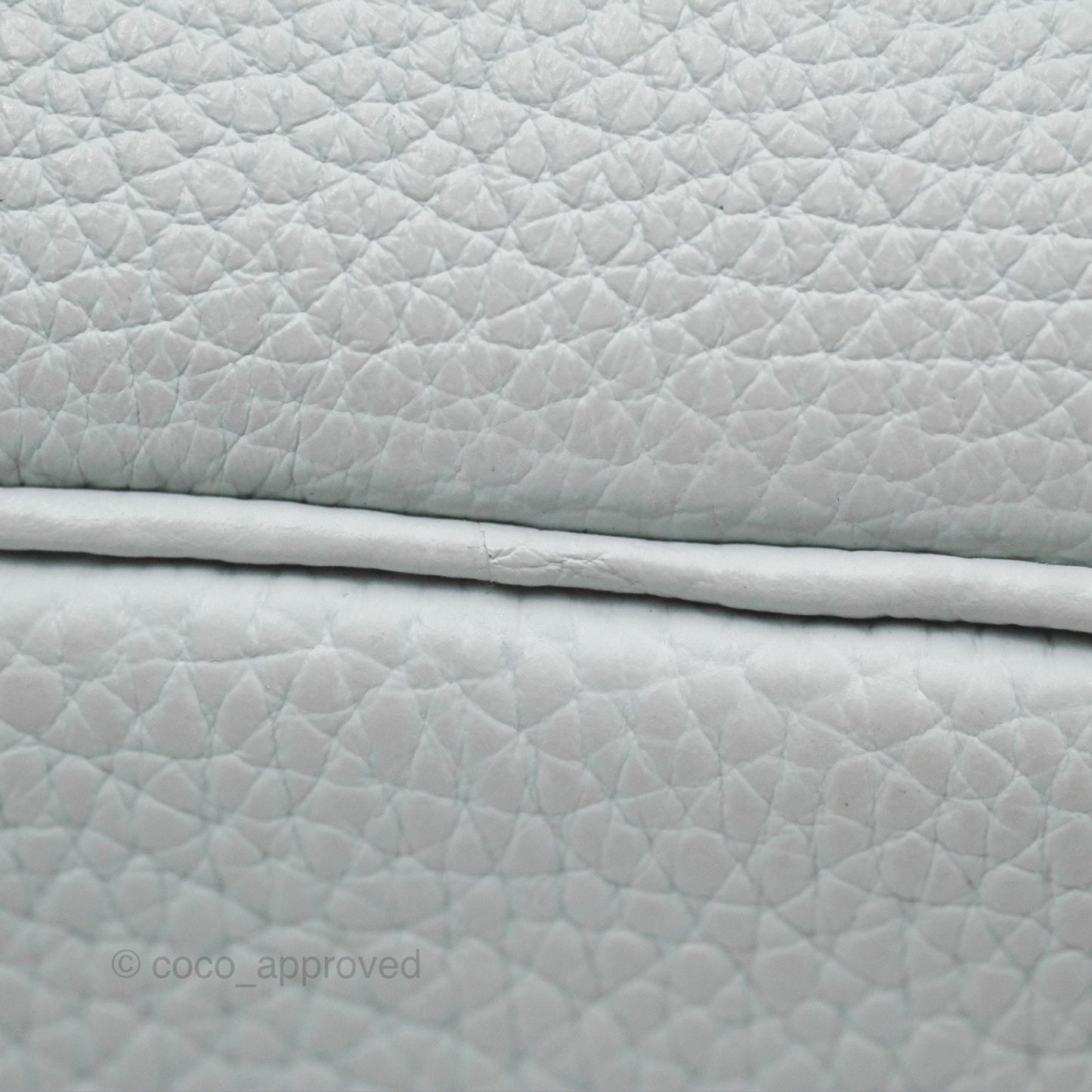 Hermès Picotin Lock 18 Bleu Pale Taurillon Clemence Palladium Hardware