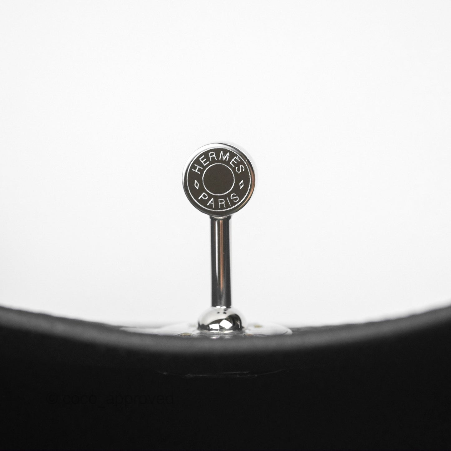 Hermès Mini Lindy 20 Noir 89 Clemence Palladium Hardware