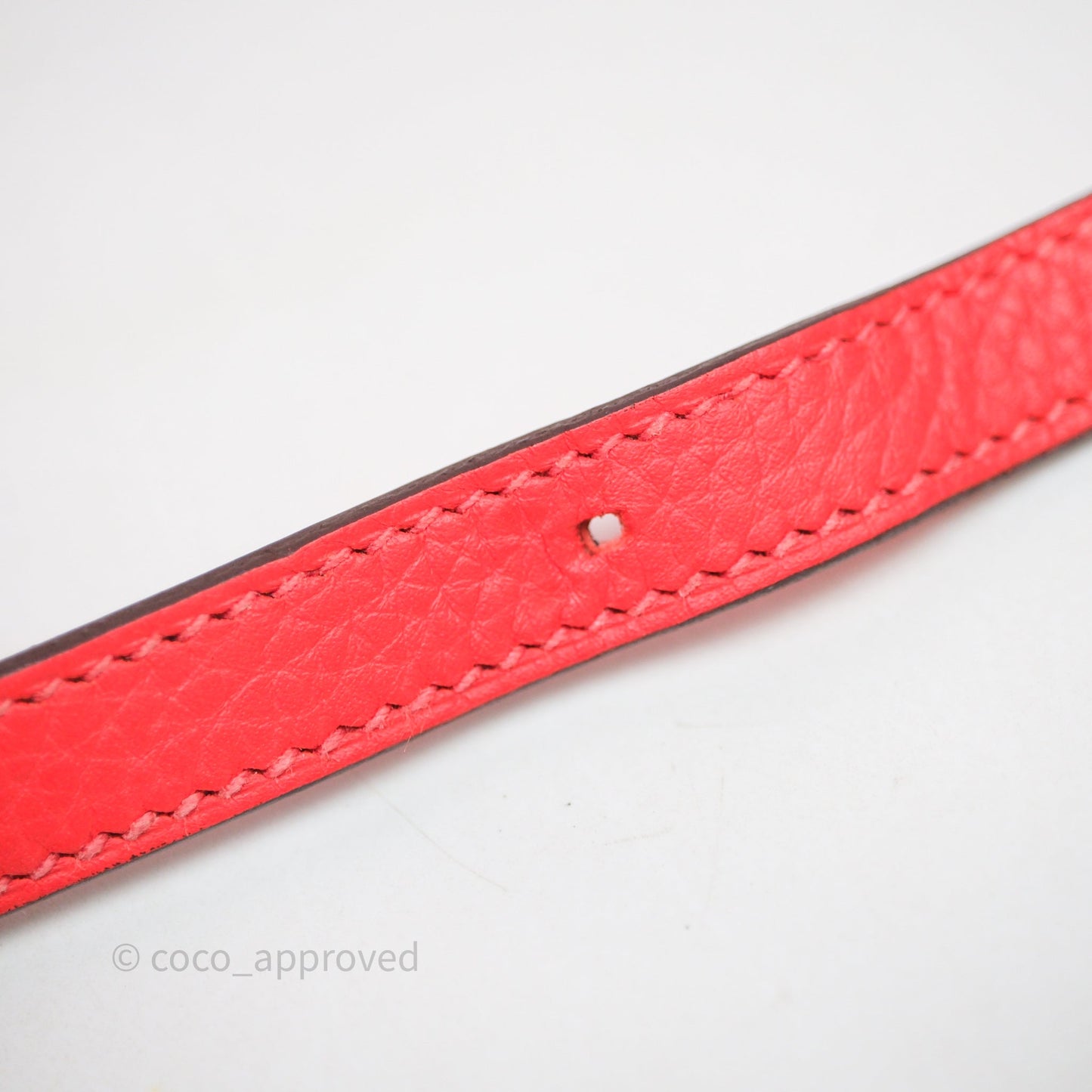 Hermès Halzan 25 Taurillon Cleme Rose Texas 0E Clemence Palladium Hardware