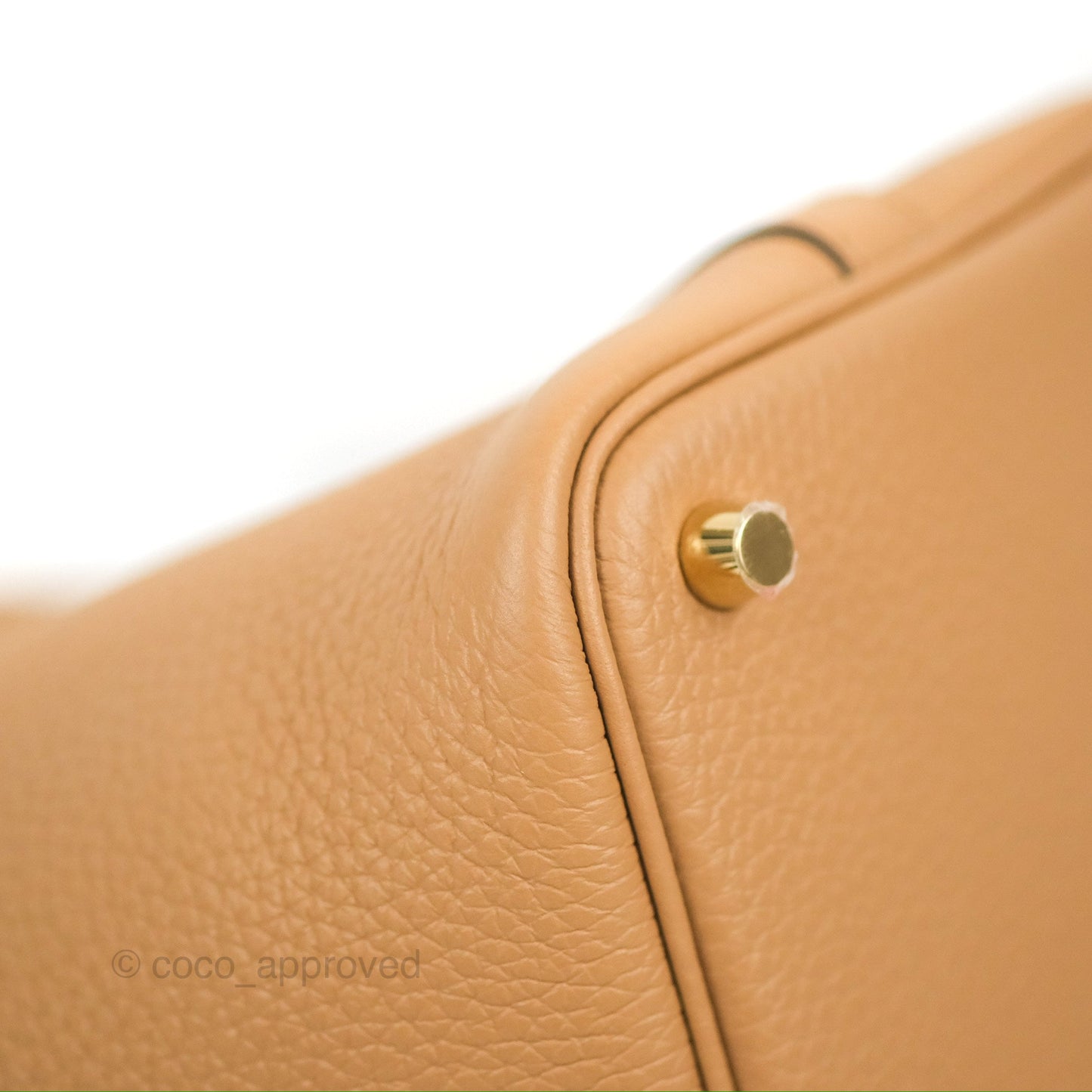 Hermès Picotin Lock 18 Chai 0M Taurillon Clemence Gold Hardware With Twilly