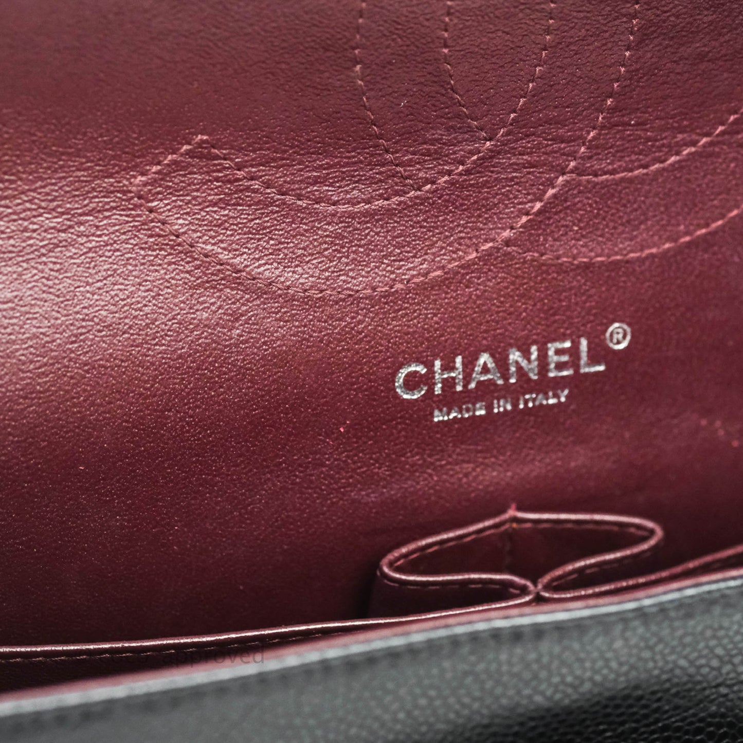 Chanel Quilted Jumbo Double Flap Black Caviar Silver Hardware⁣⁣