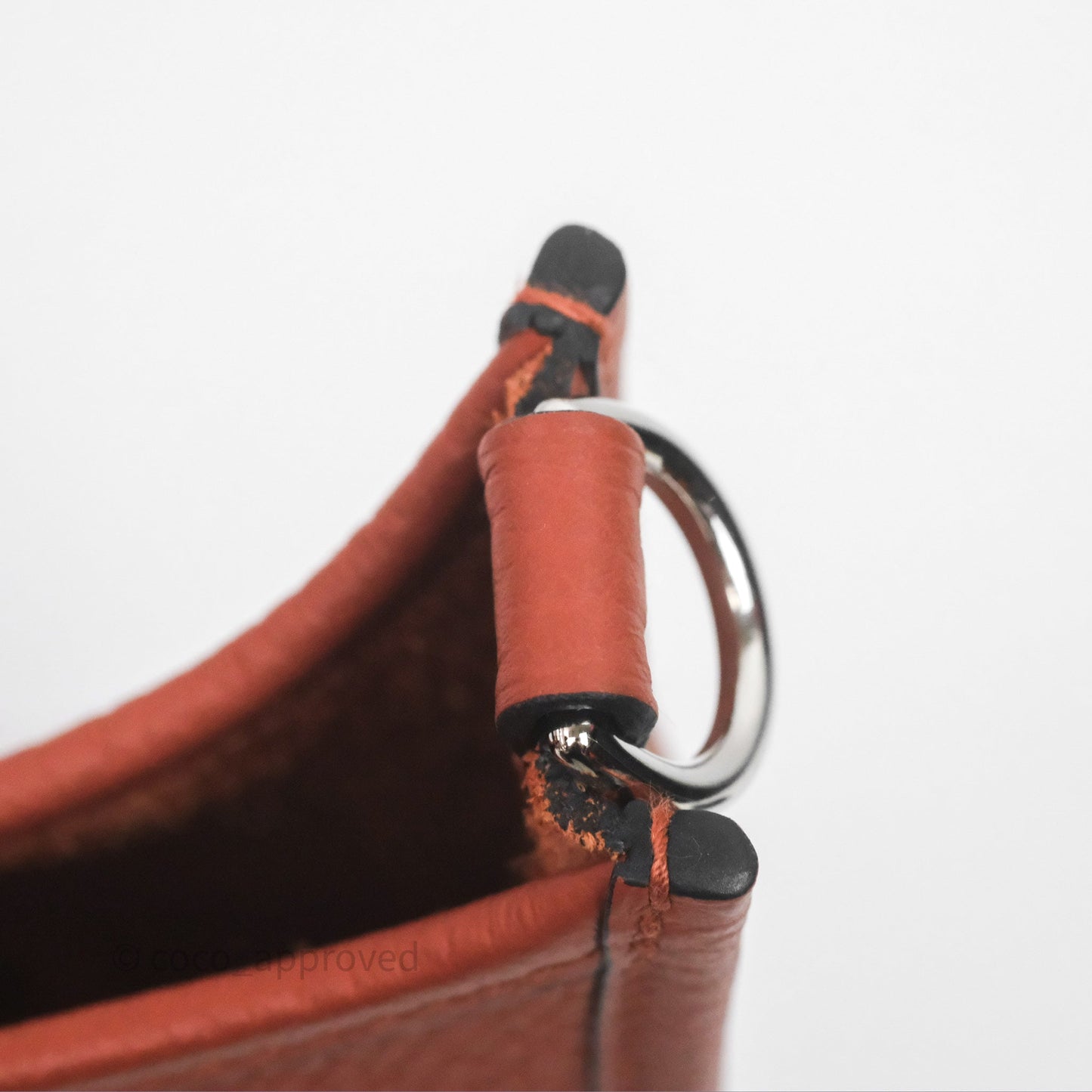 Hermès Mini Evelyne 16 Cuivre 6C Clemence Palladium Hardware
