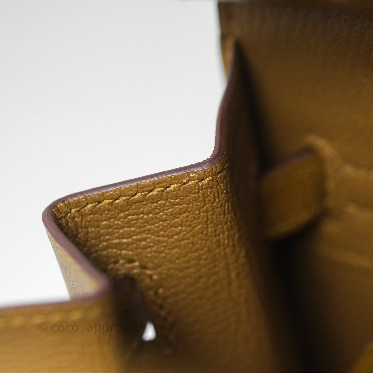 Hermès Birkin 25 Sellier Bronze Dore U8 Madame Gold Hardware