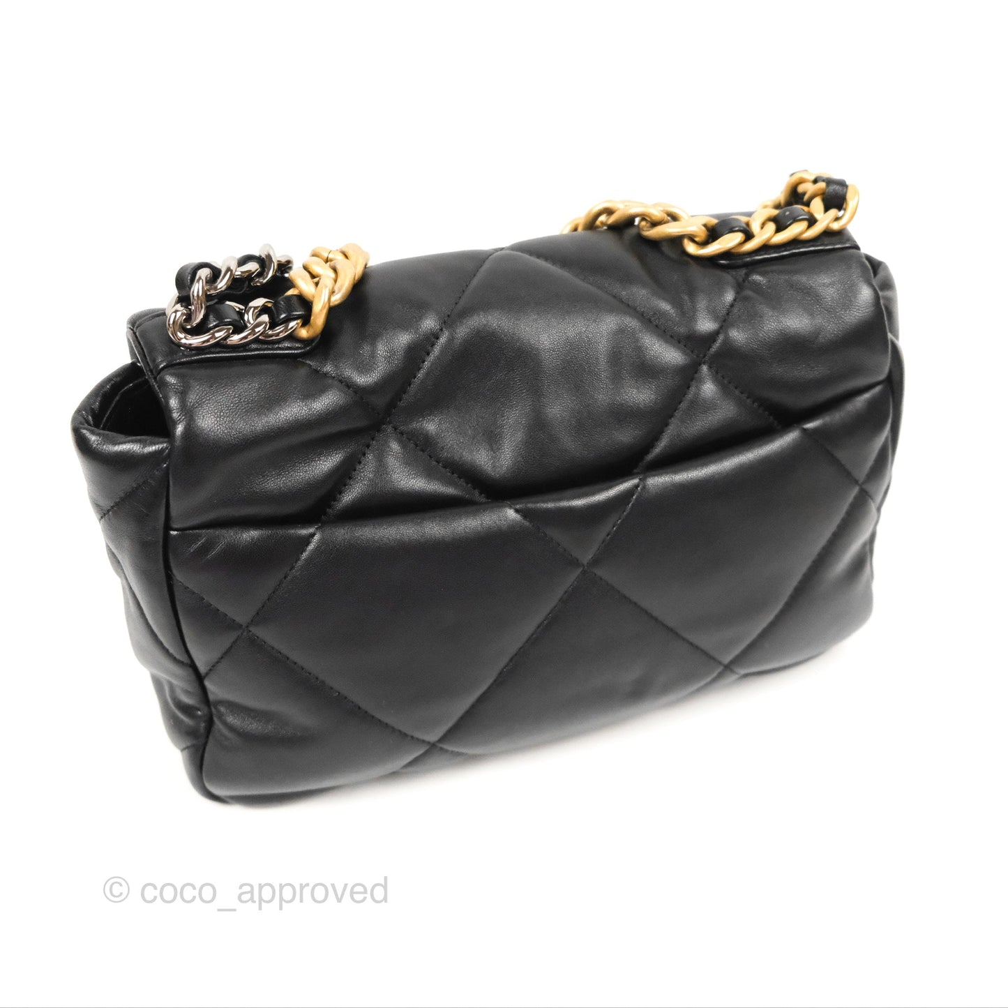 Chanel 19 Small Black Mixed Hardware
