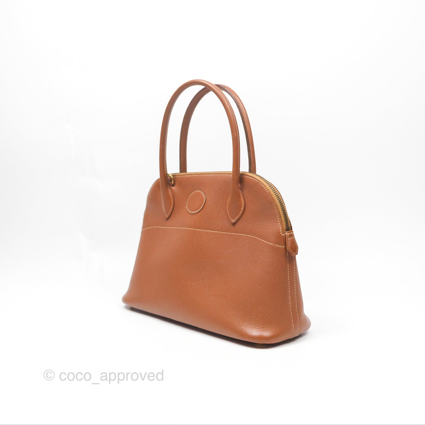 Hermès Bolide 27 Gold Epsom Gold Hardware