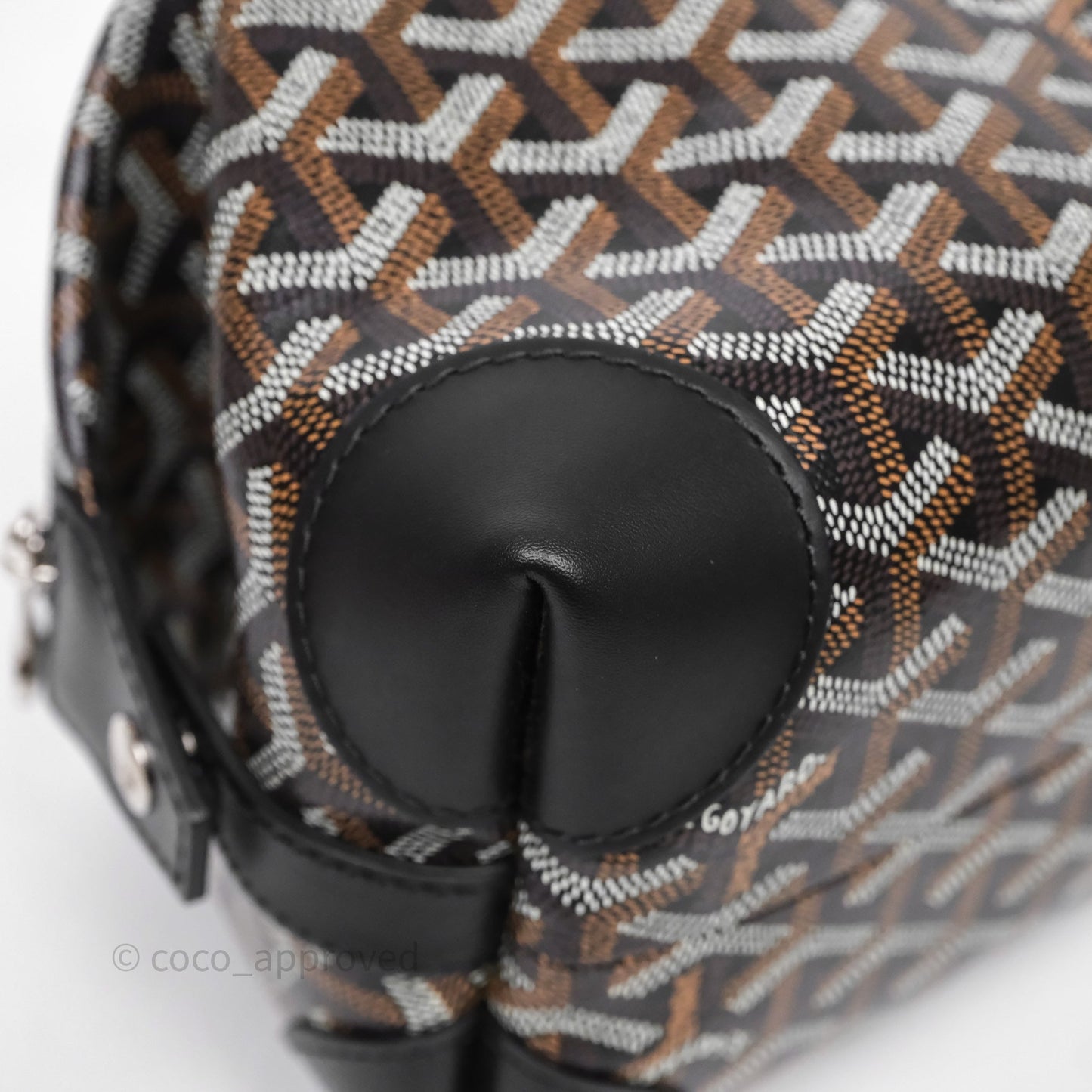 Goyard Bowling 25 Toiletry Black