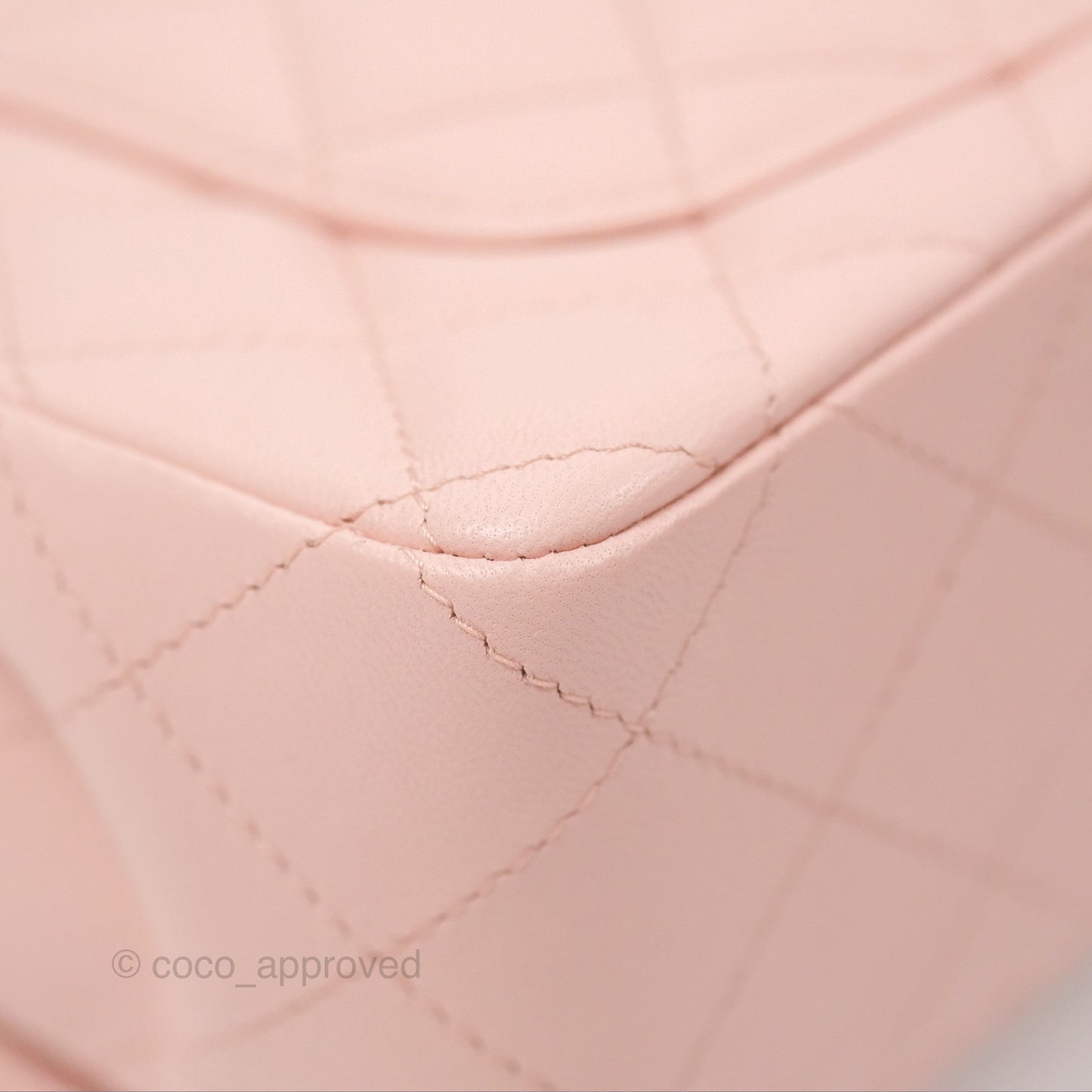 Chanel Quilted Mini Rectangular Flap Pink Lambskin Gold Hardware