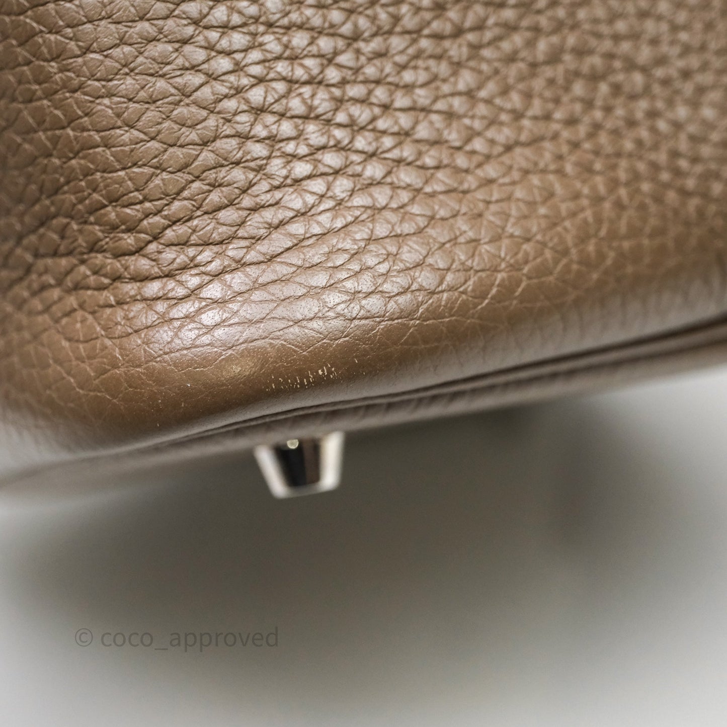 Hermès Picotin Lock 22 Etoupe Clemence Palladium Hardware